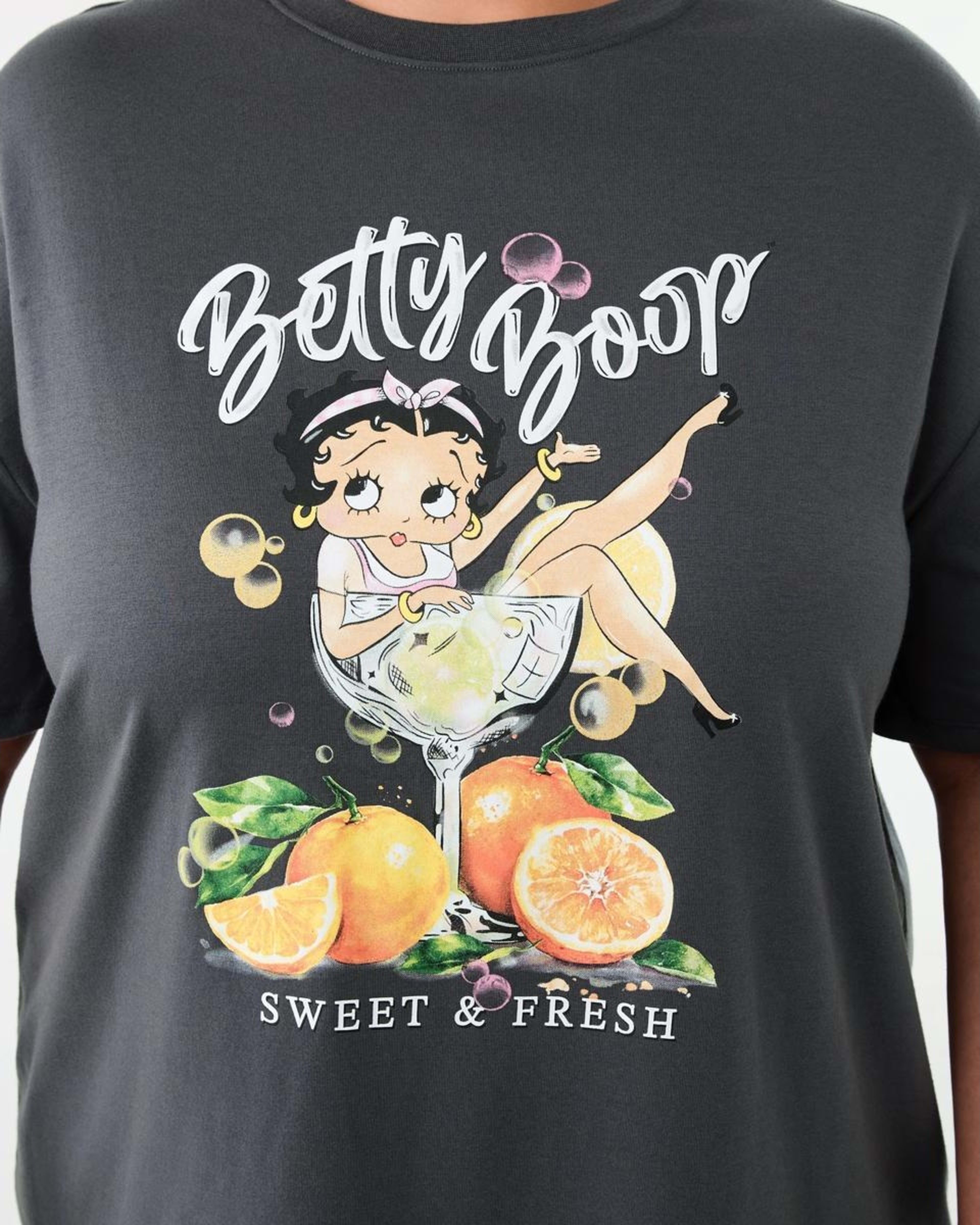 5 Curve Short Sleeve Betty Boop License T-shirt Bet Boop, 5 of 5