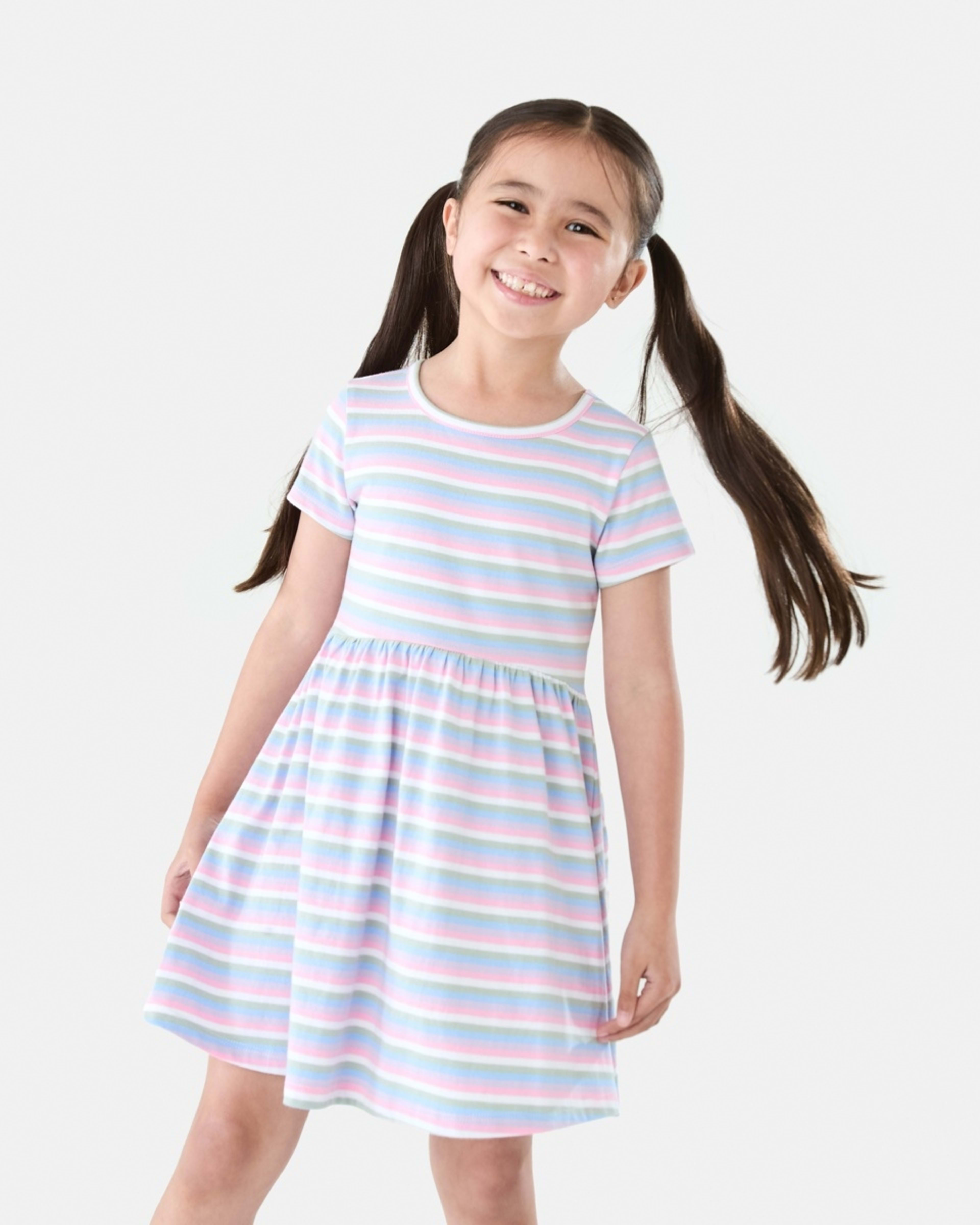 1 Jersey Dress Stripes