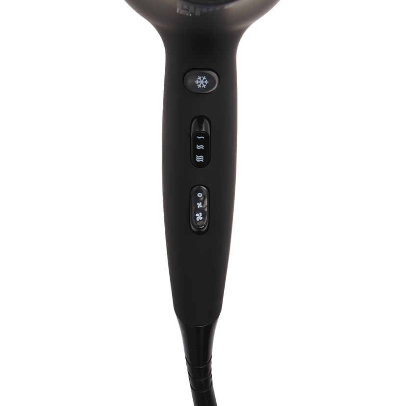 Hair Dryer Matte Black Kmart