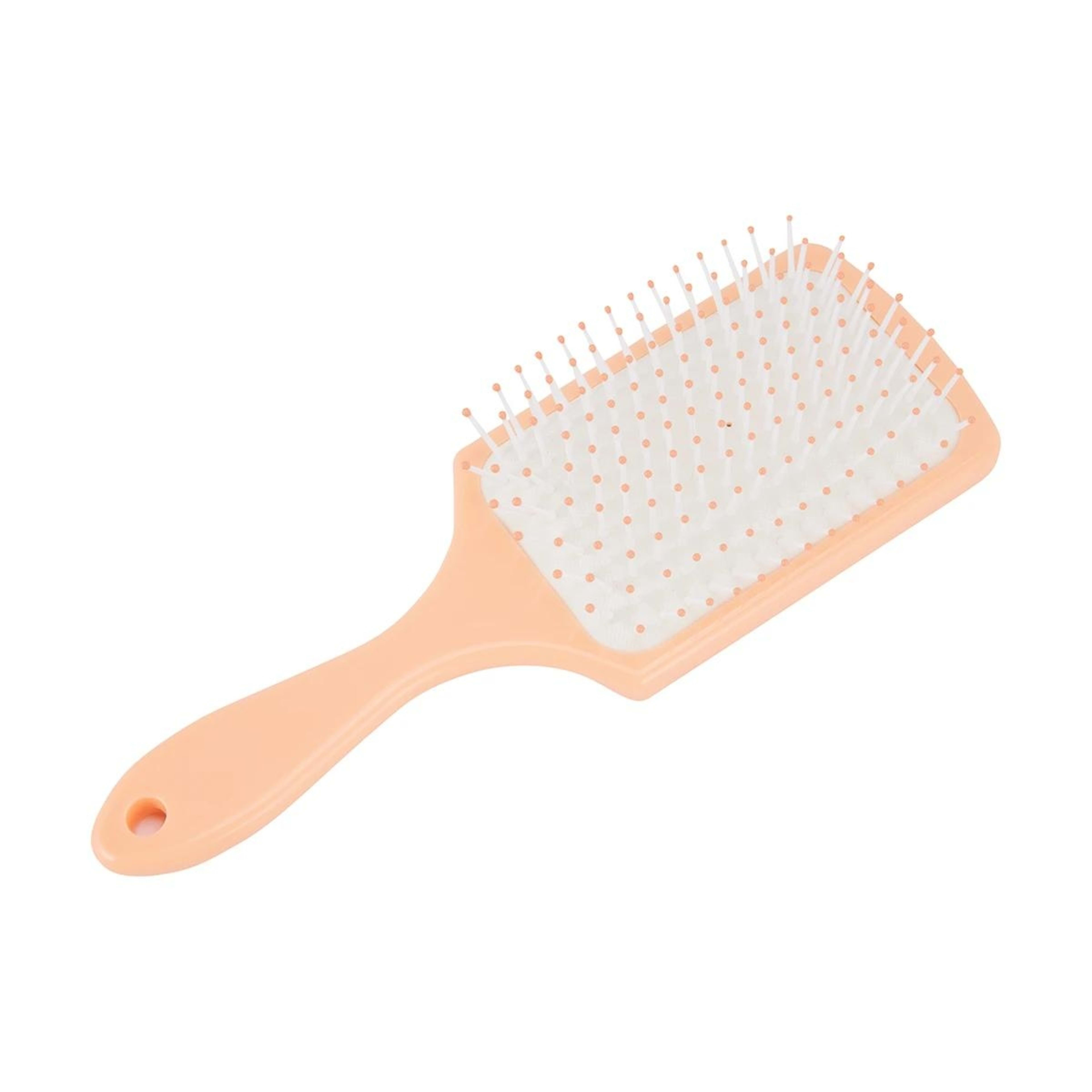 1 OXX Haircare Square Paddle Brush - Peaches, 1 of 6