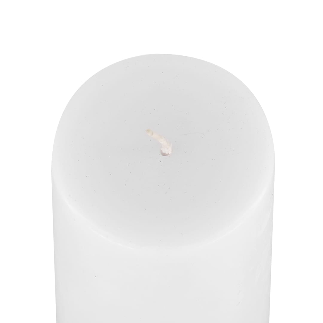 Unscented Pillar Candle 10cm Kmart
