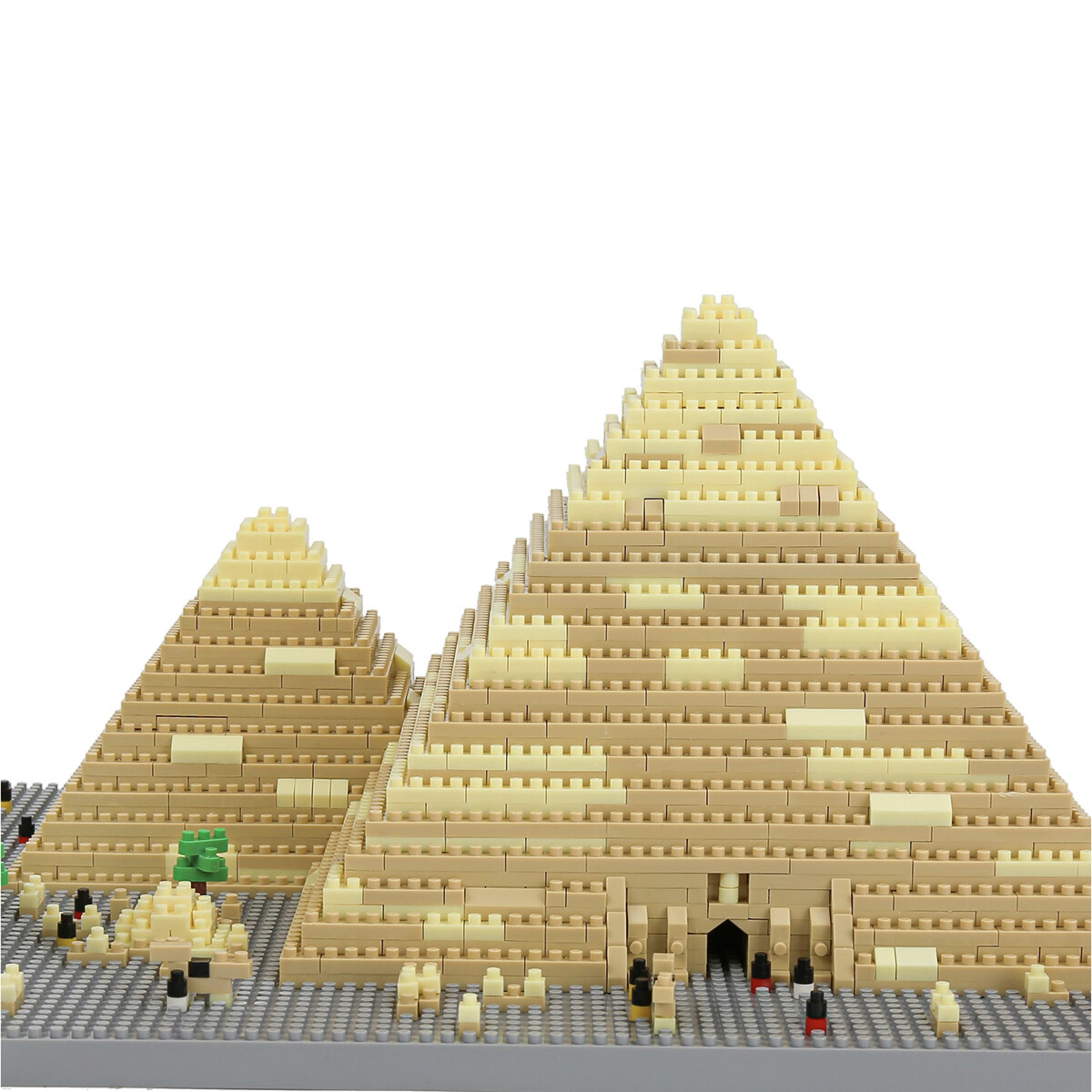 8 2155 Piece Mini Blocks Building Series: Sphinx Pyramid, 8 of 10