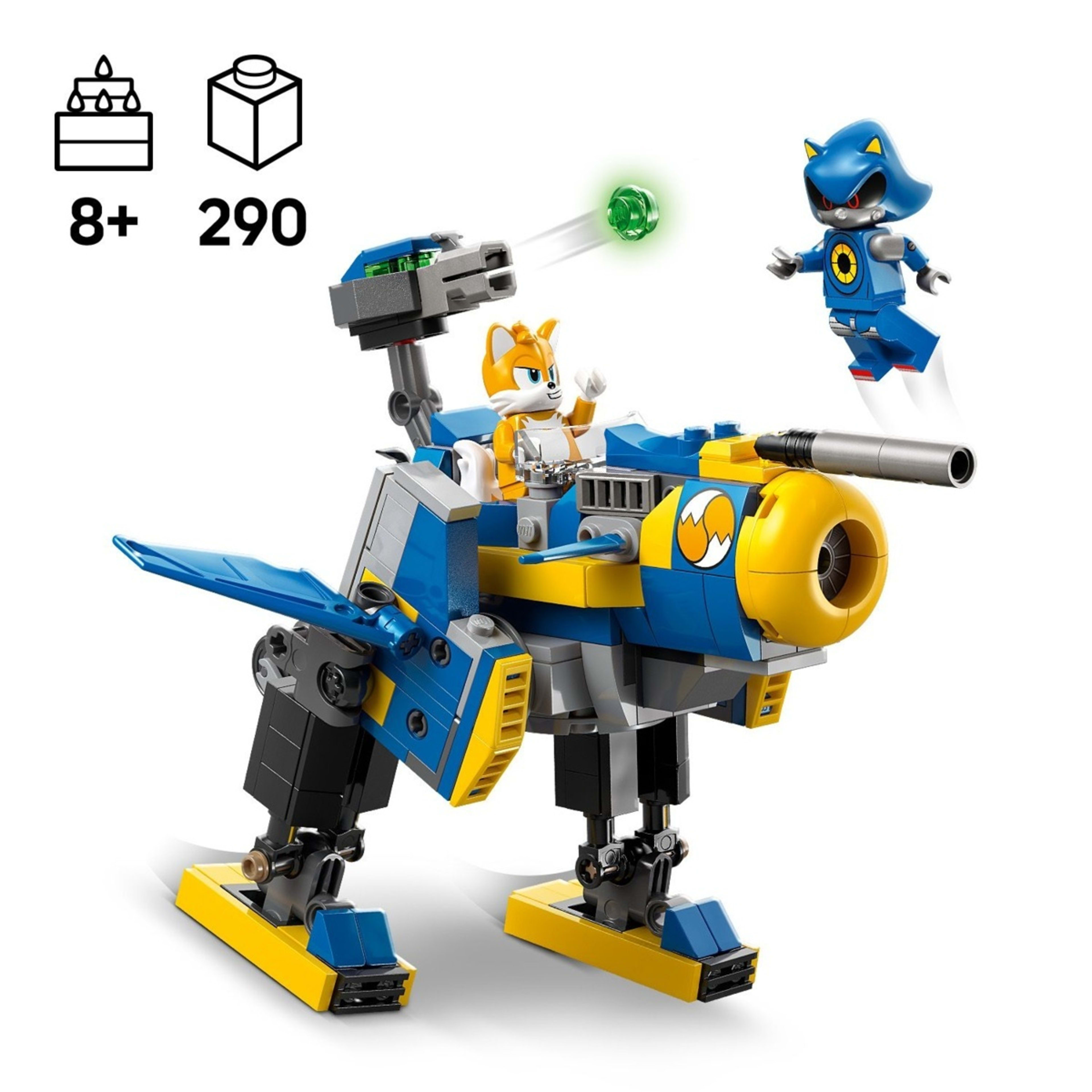 3 LEGO Sonic The Hedgehog Cyclone vs. Metal Sonic 77002, 3 of 9