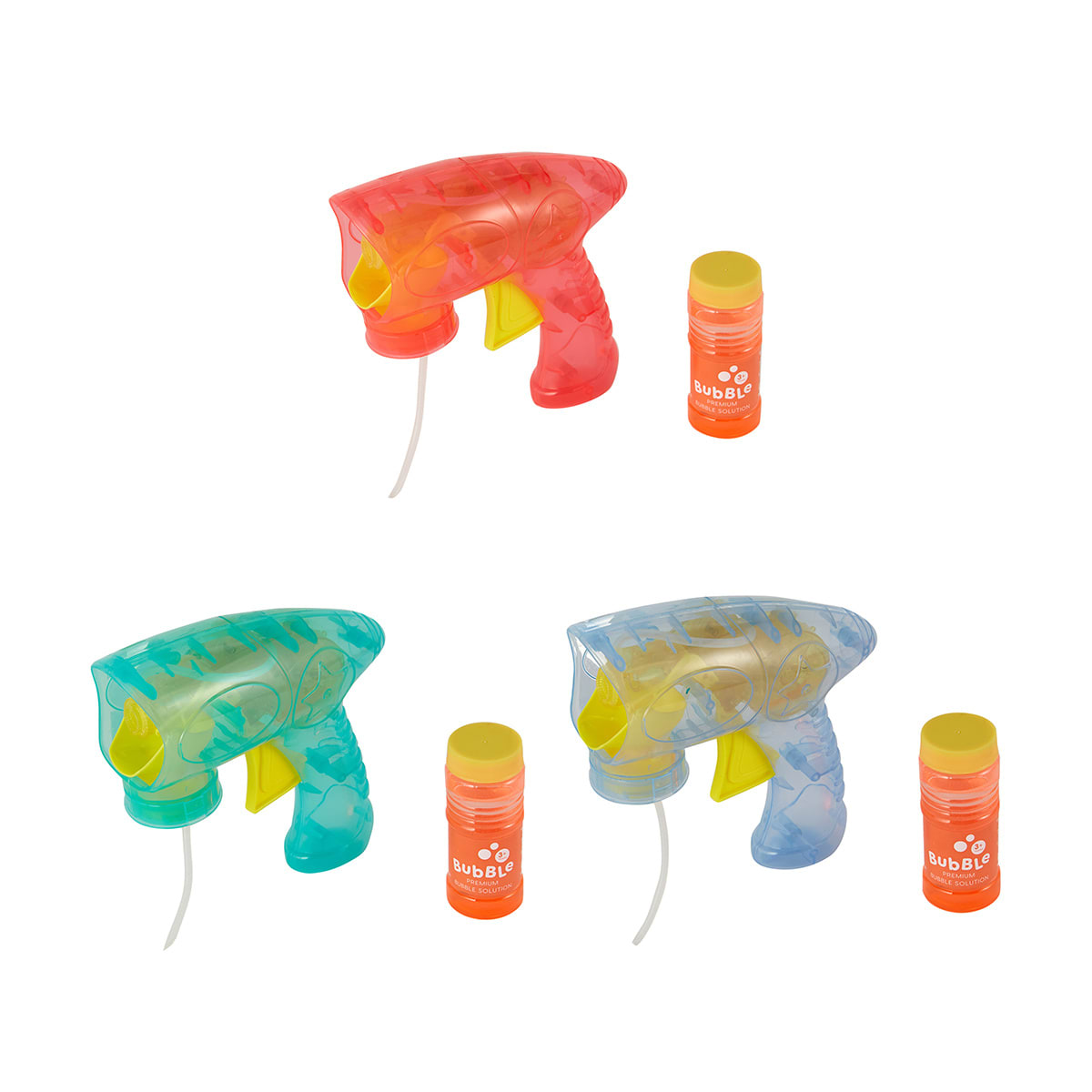 Light Up Bubbles Blaster Assorted Kmart