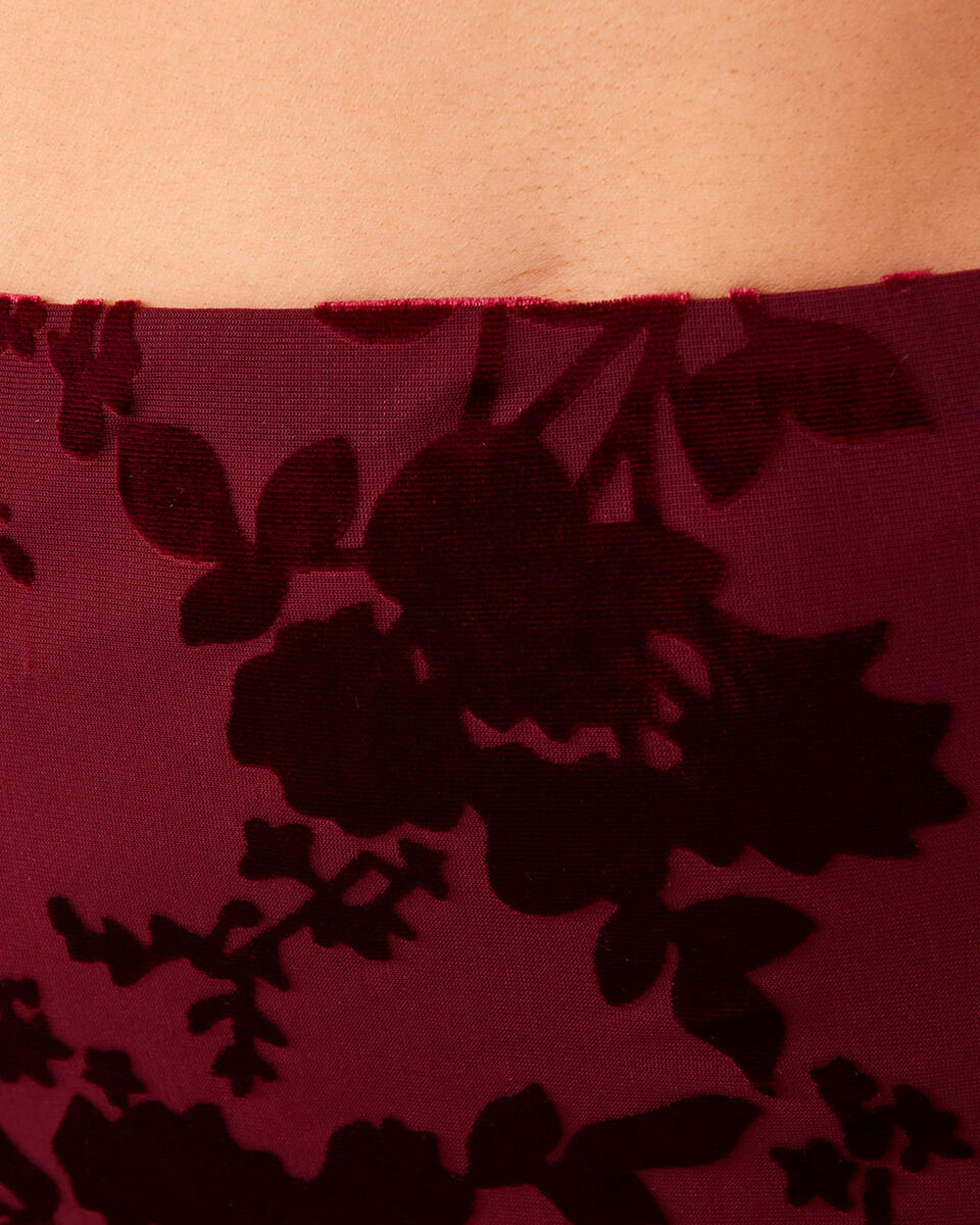 7 Burnout Maxi Skirt Cran Juice, 7 of 8