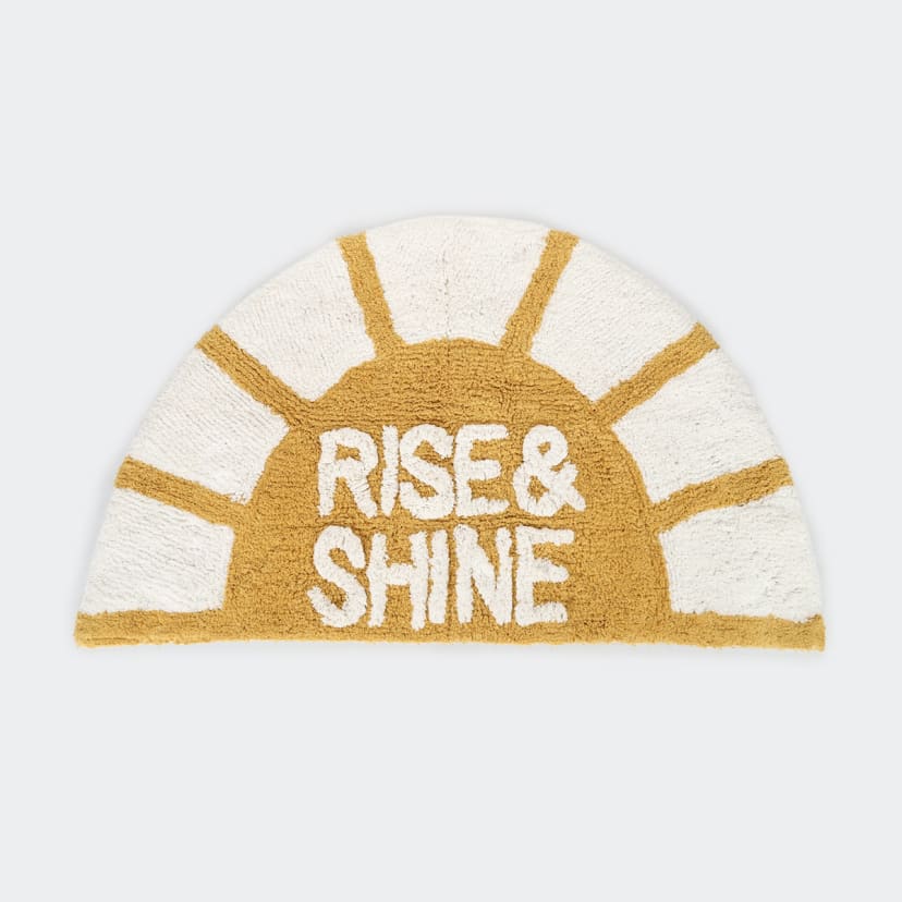 Rise & Shine Bath Mat Kmart
