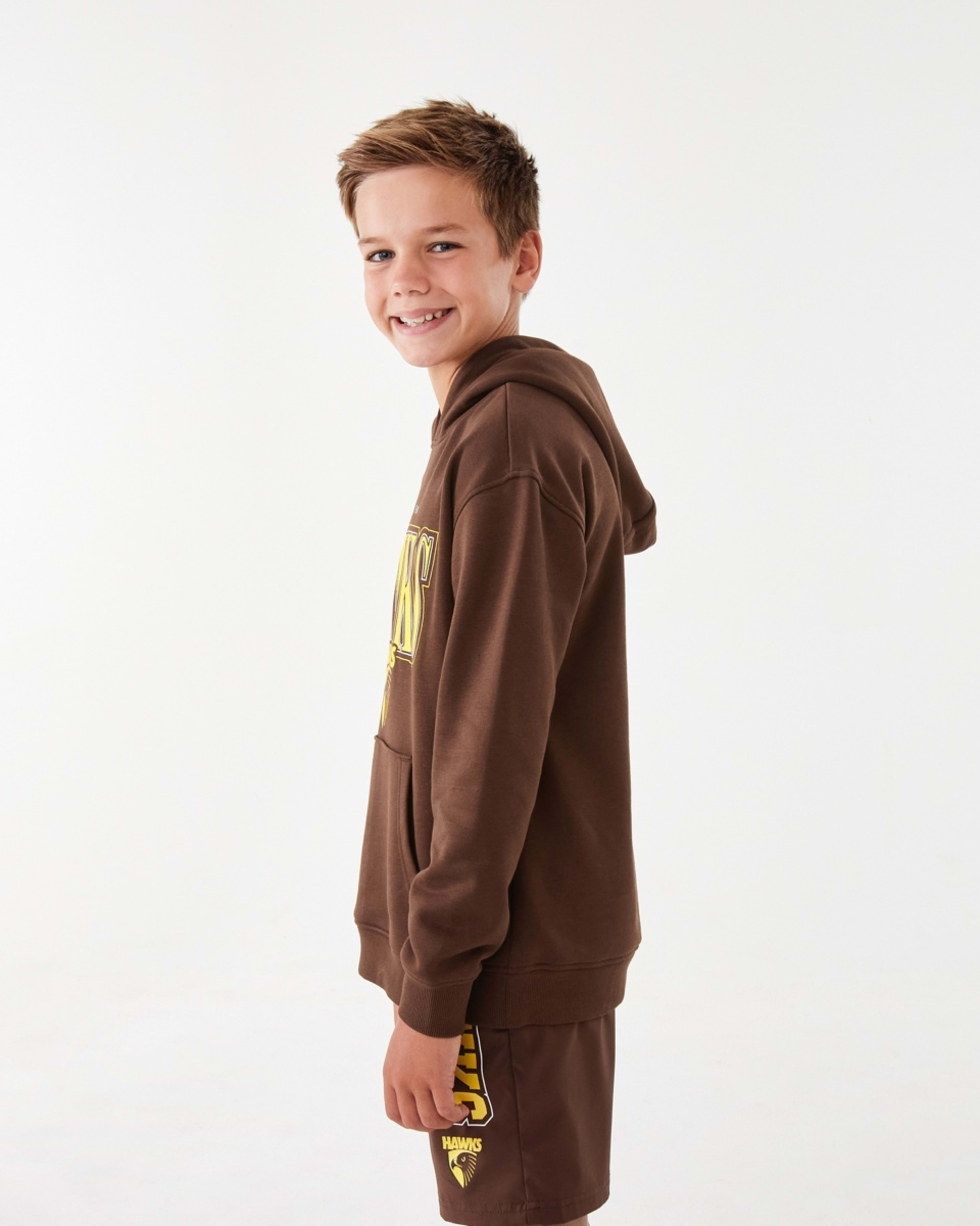 3 AFL Kids Hoodie Hawks, 3 of 10