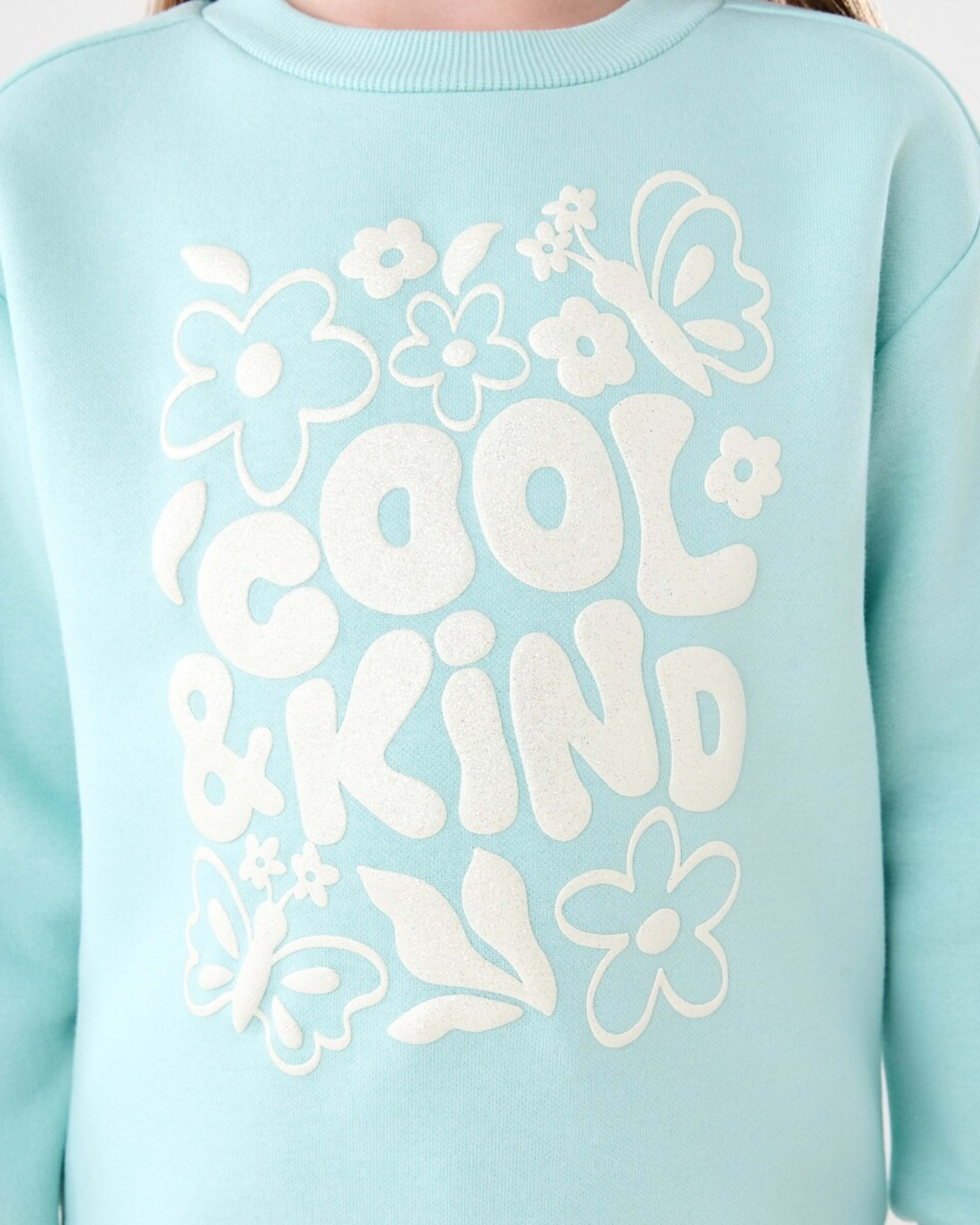 4 Print Crew Neck Sweatshirt Slogan, 4 of 6