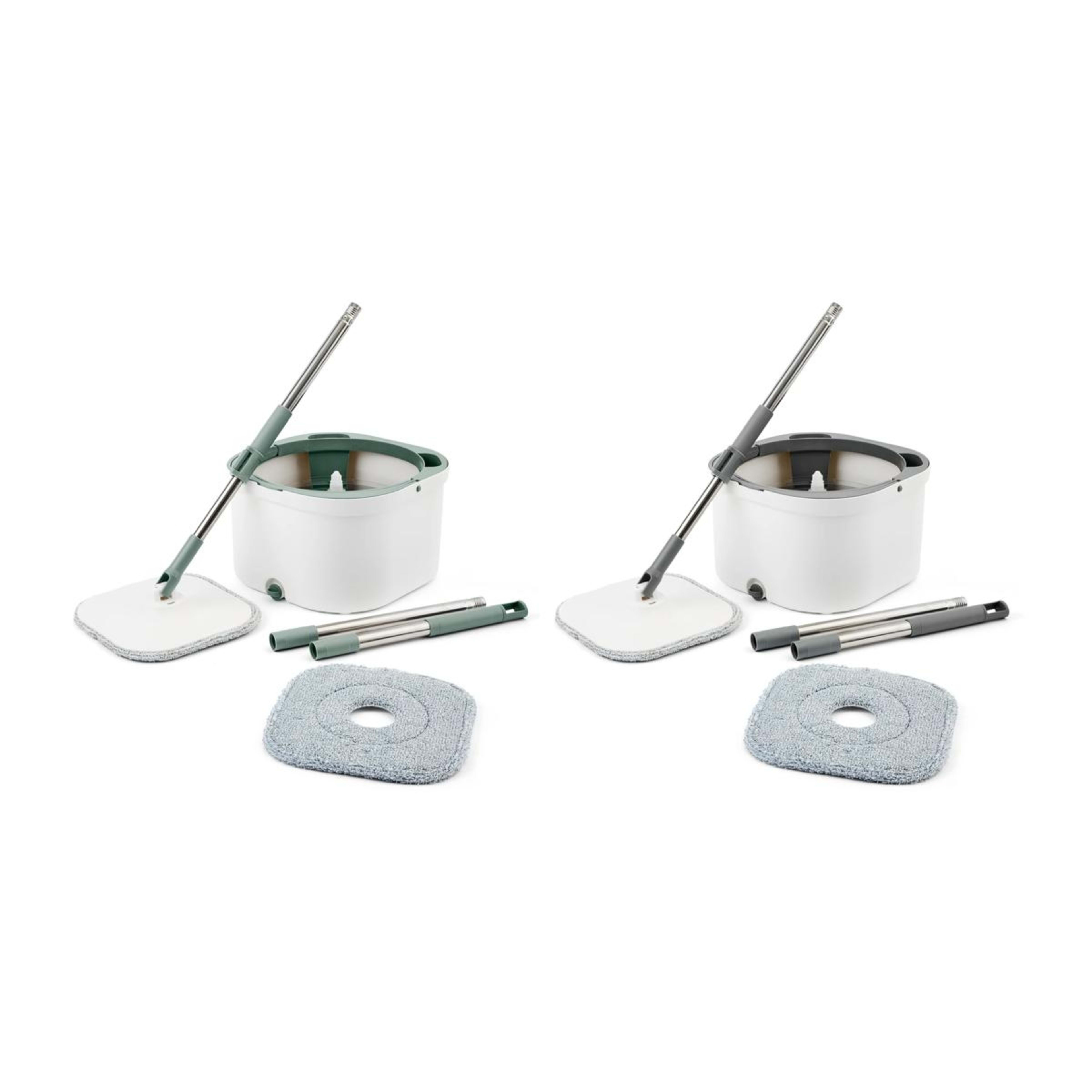 3 Dual Section Spin Mop Set, 3 of 10
