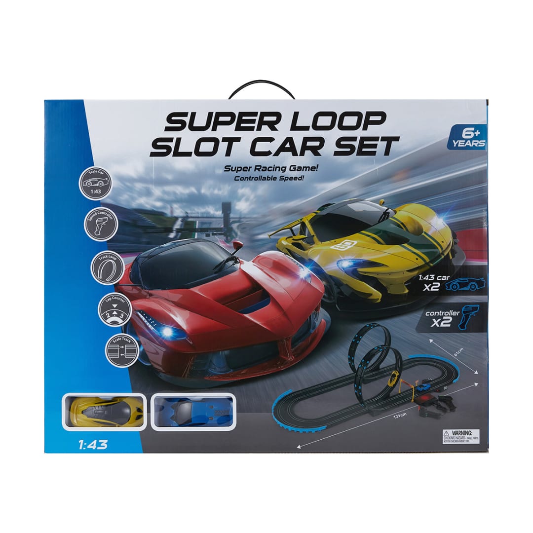 Super Loop Slot Car Set Kmart