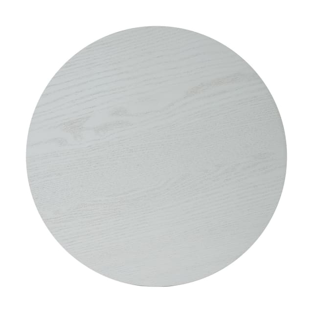 Grey & Natural Look Reversible Round Placemat Kmart