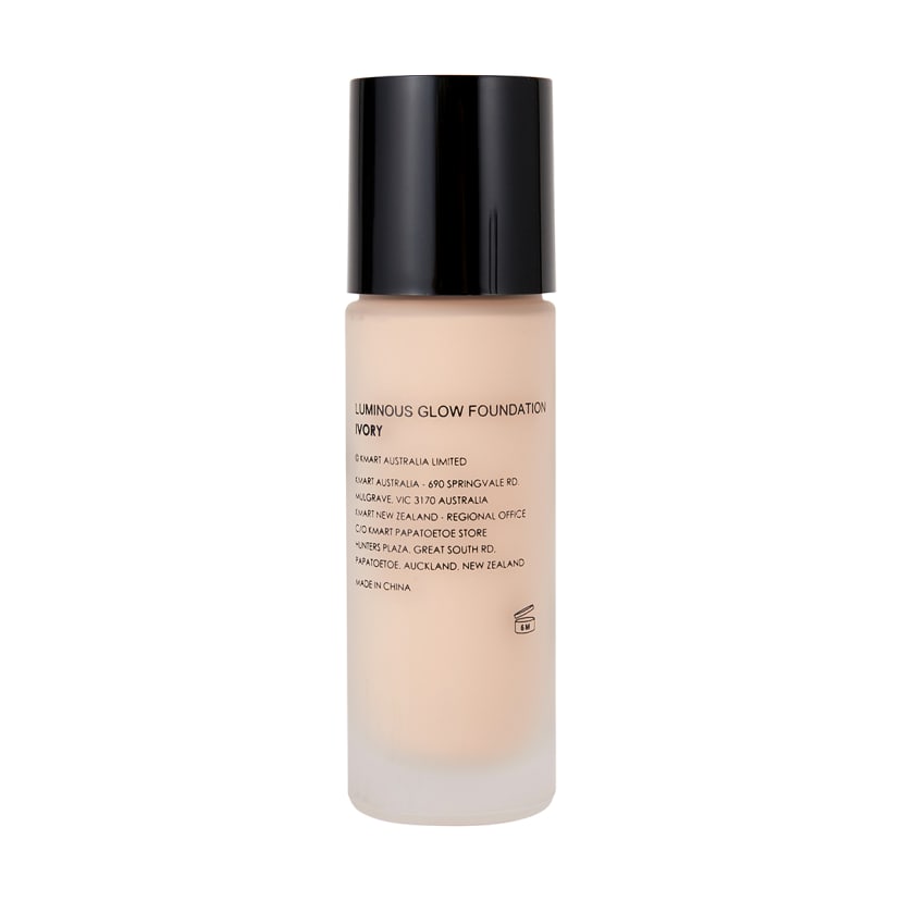 OXX Cosmetics Luminous Glow Foundation Ivory Kmart