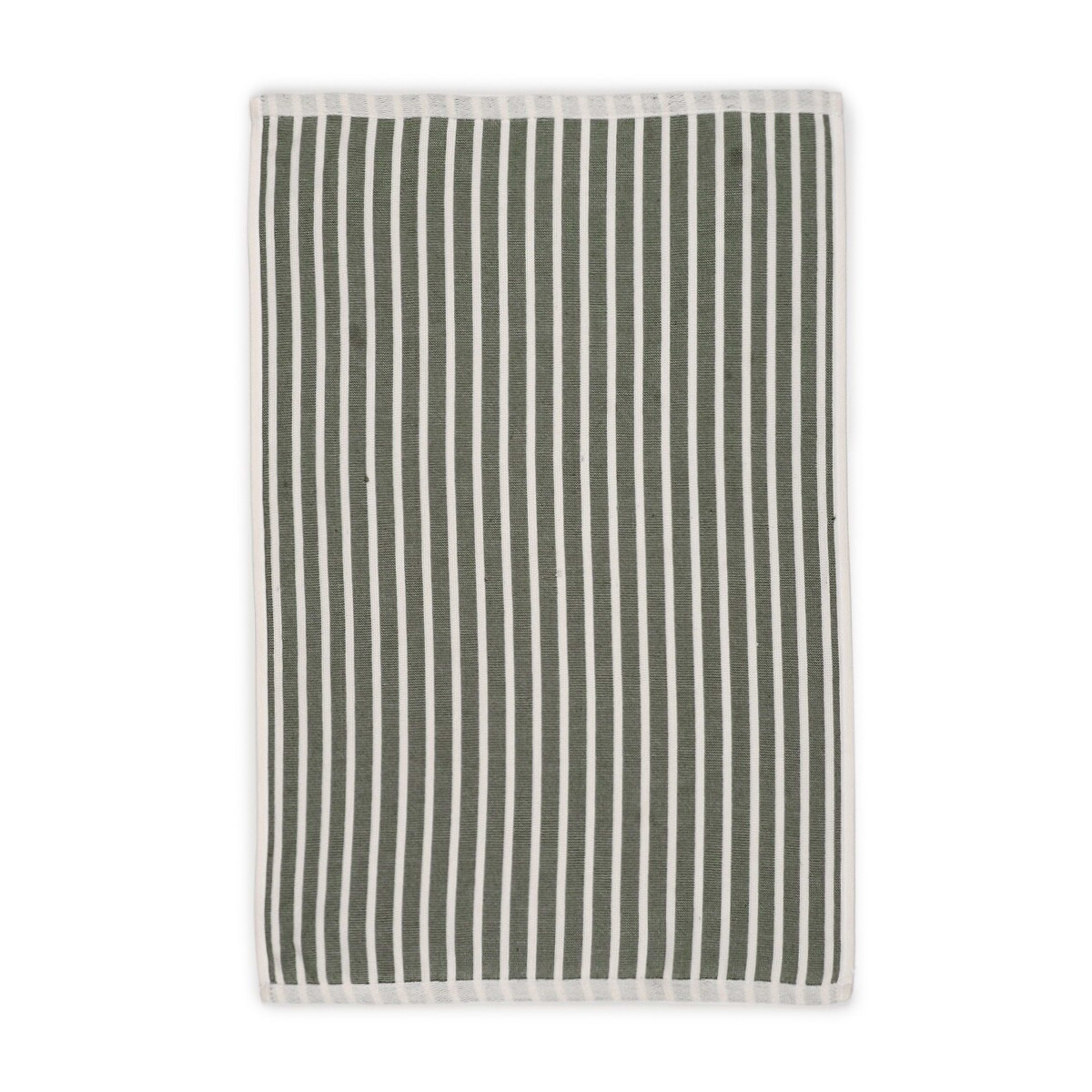 5 3 Pack Floral Green Tea Towels, 5 of 7