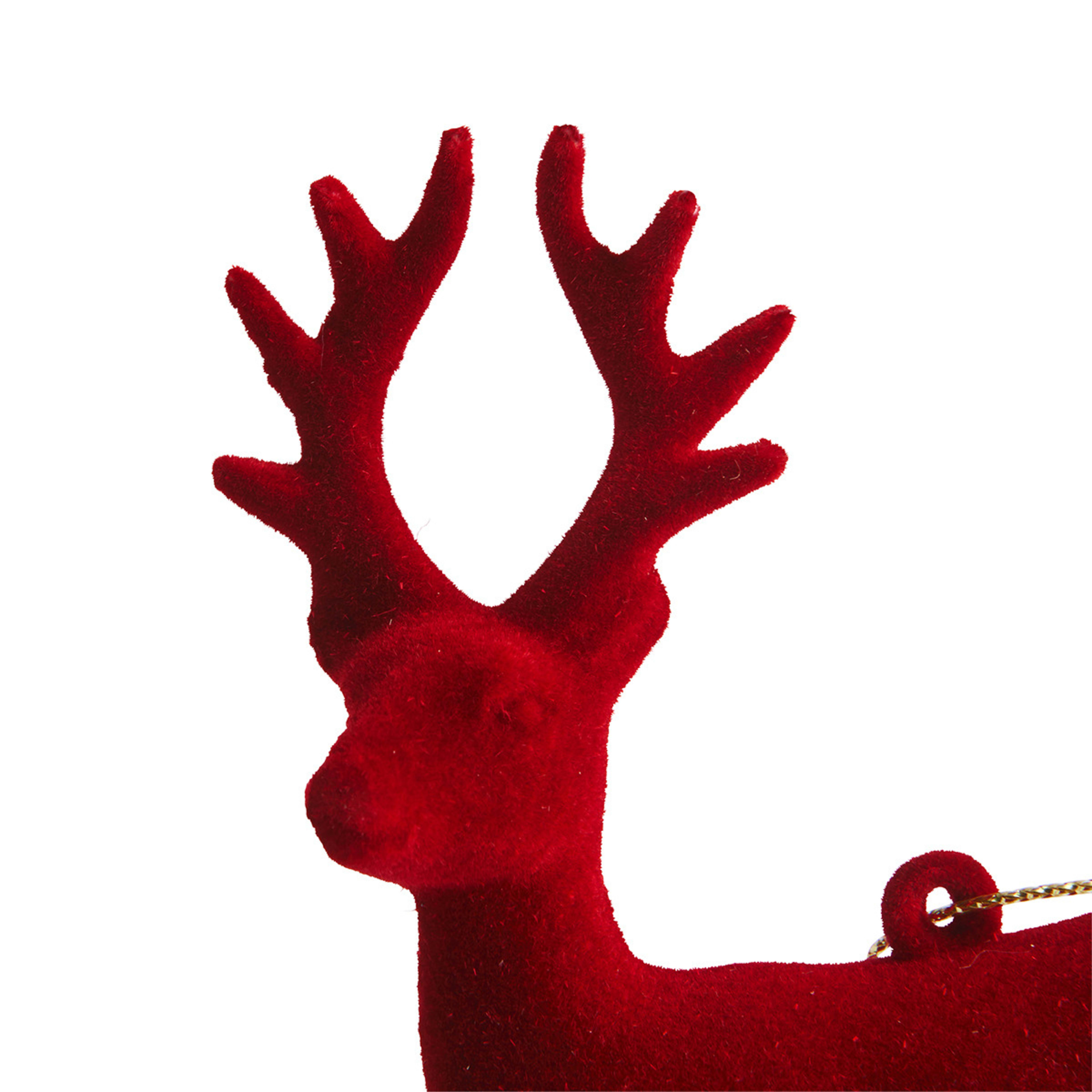 2 Pack Christmas Hanging Decoration Reindeer Assorted Kmart NZ