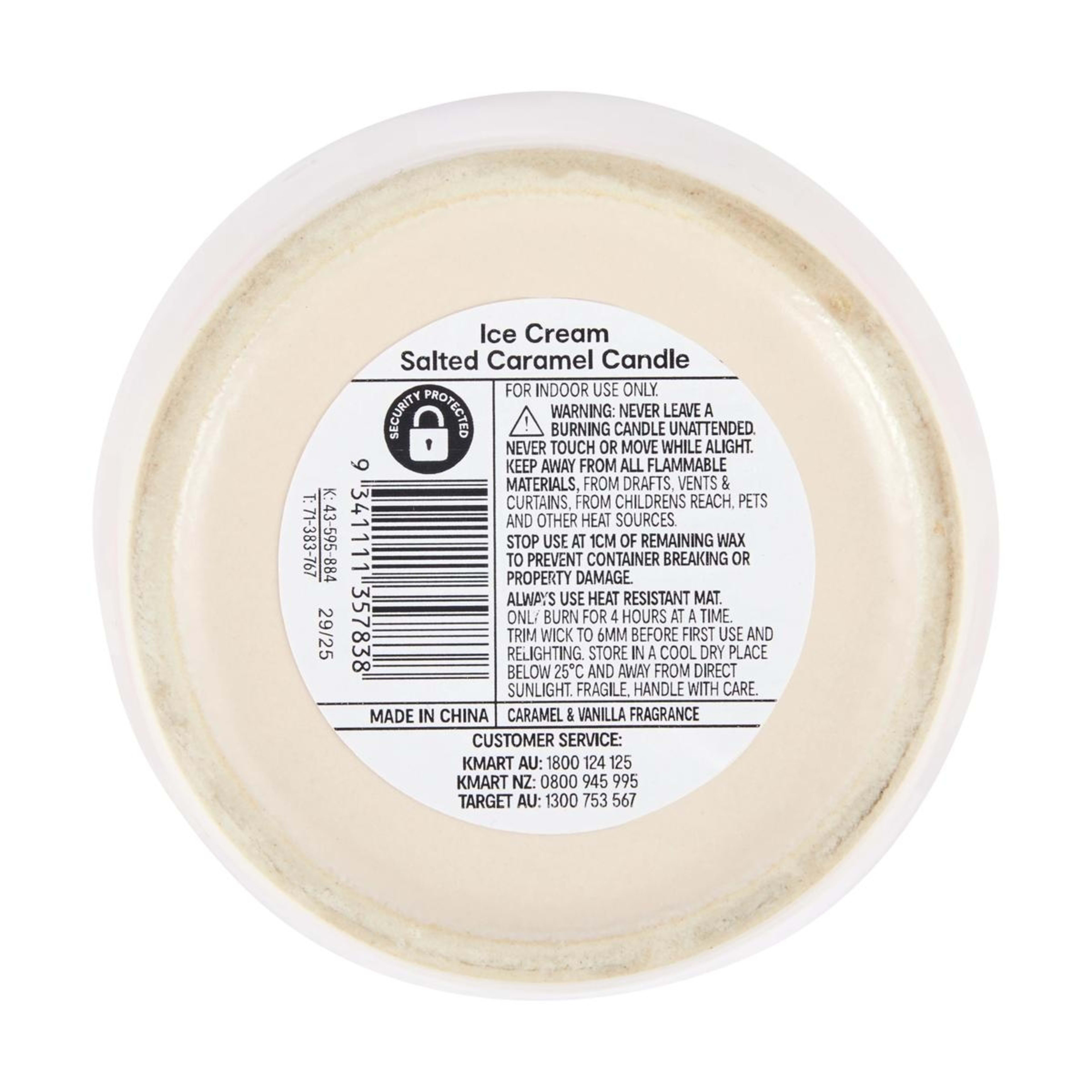 6 Salted Caramel Ice Cream Candle, 6 of 6