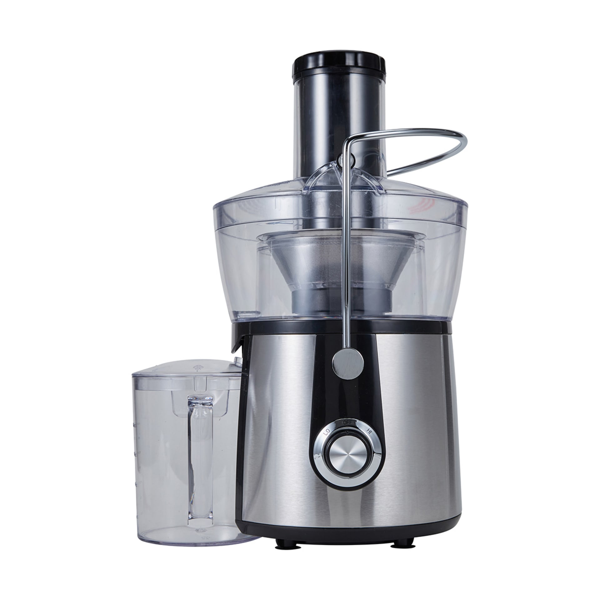 800ml Juicer Black and Silver Kmart