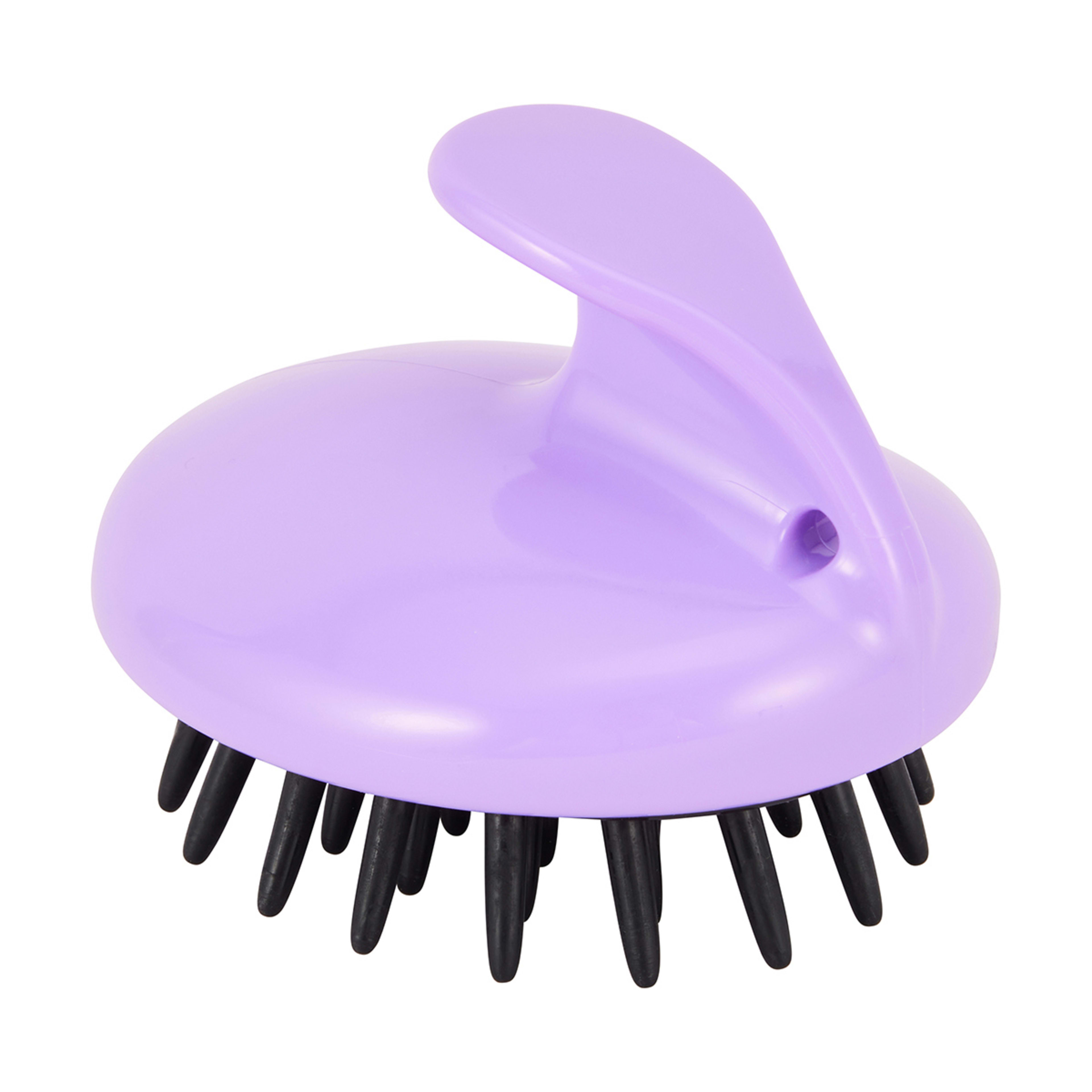 3 OXX Haircare Shampoo and Scalp Massage Brush - Purple, 3 of 4