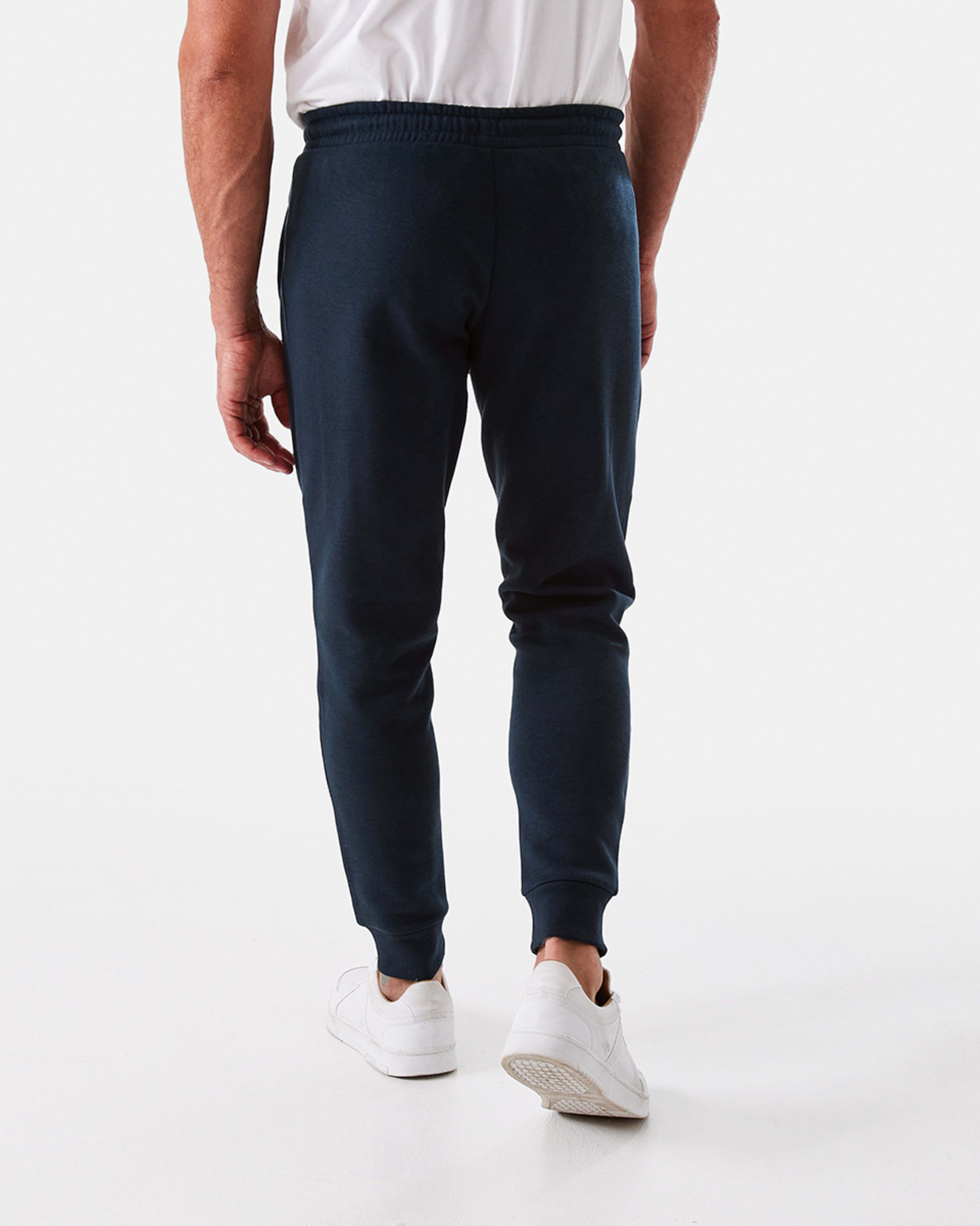 3 Active Mens Panel Trackpants Navy, 3 of 6