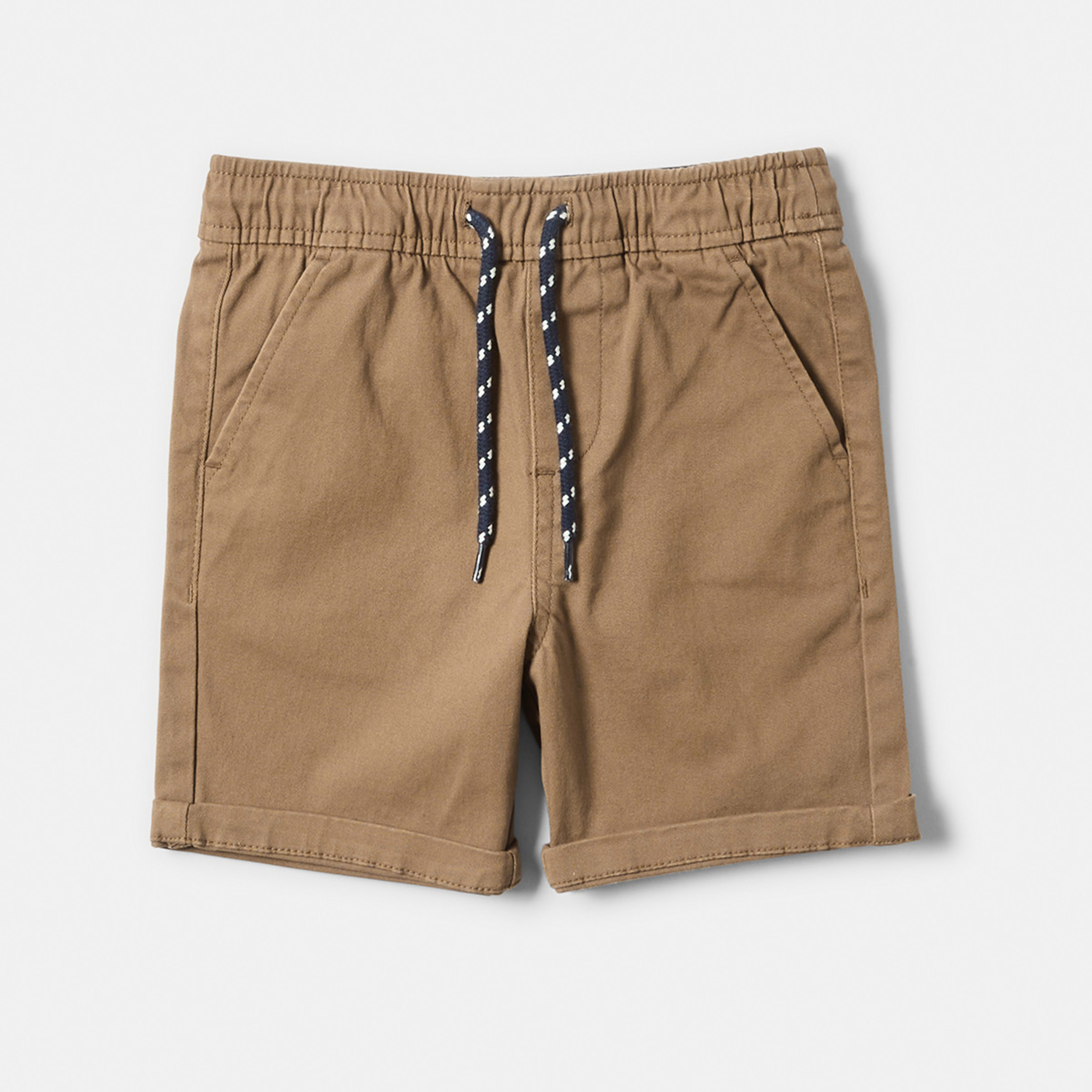 8 Pull On Chino Shorts Coco Brown, 8 of 9