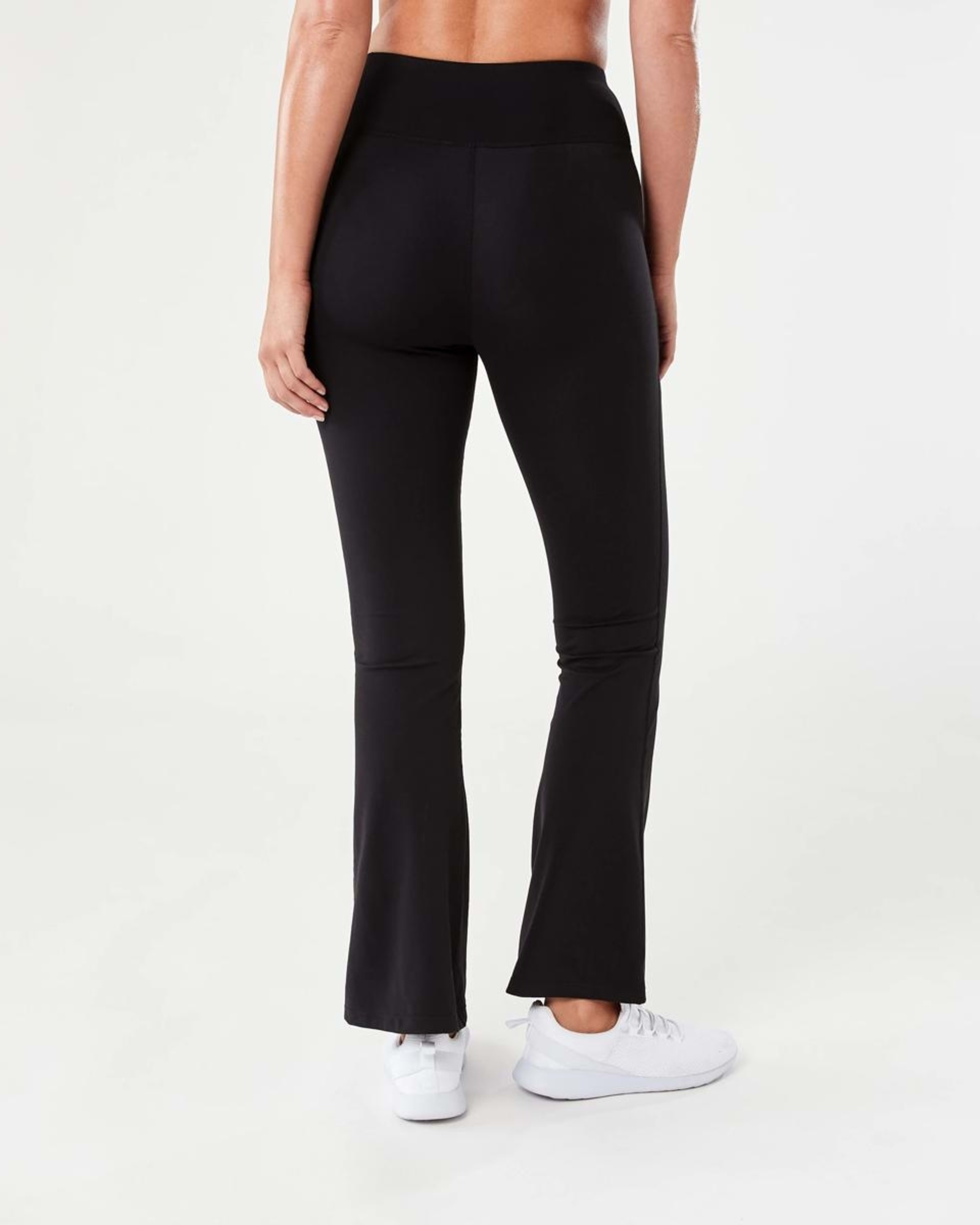 3 Active Womens Flare Leggings BLACK, 3 of 5