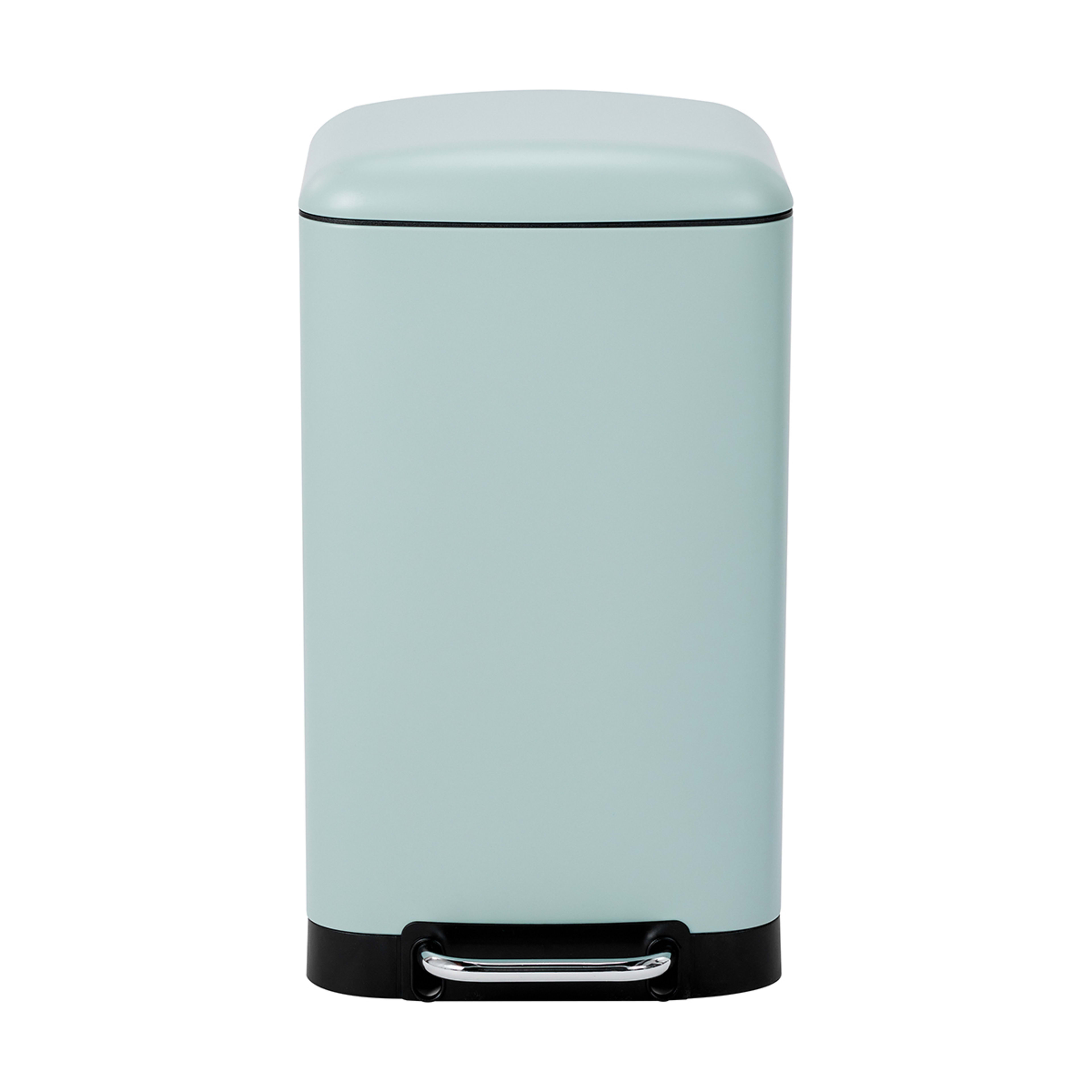 30L Sage Rectangular Pedal Bin Kmart NZ