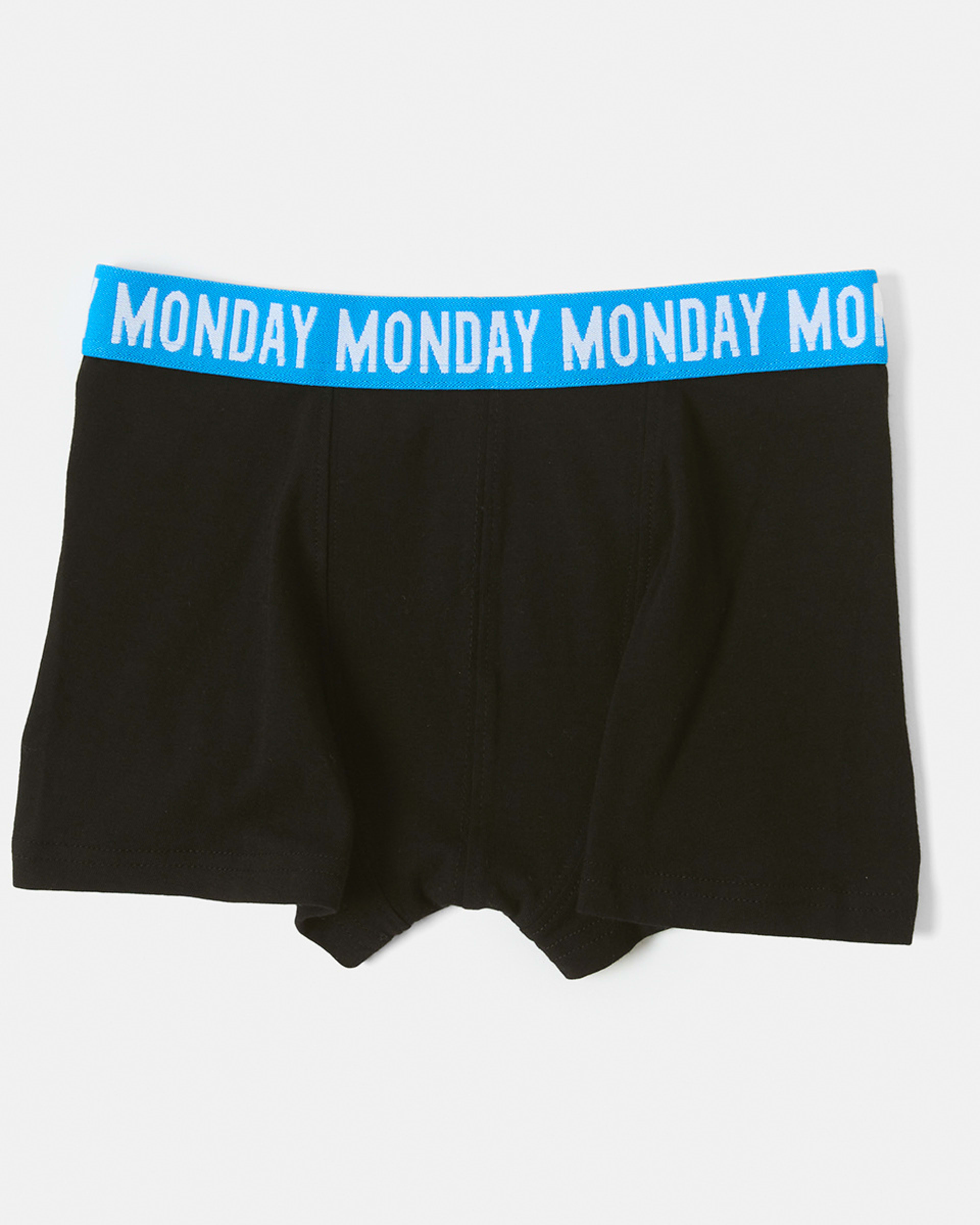 3 7 Pack Attached Elastic Trunks BLACK WEEKDAYS, 3 of 10