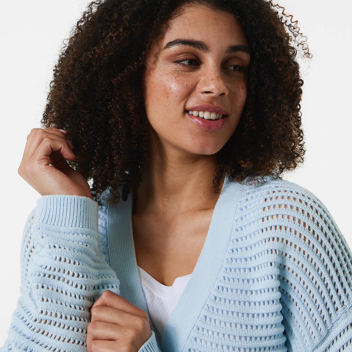 Open Knit Cardigan Kmart
