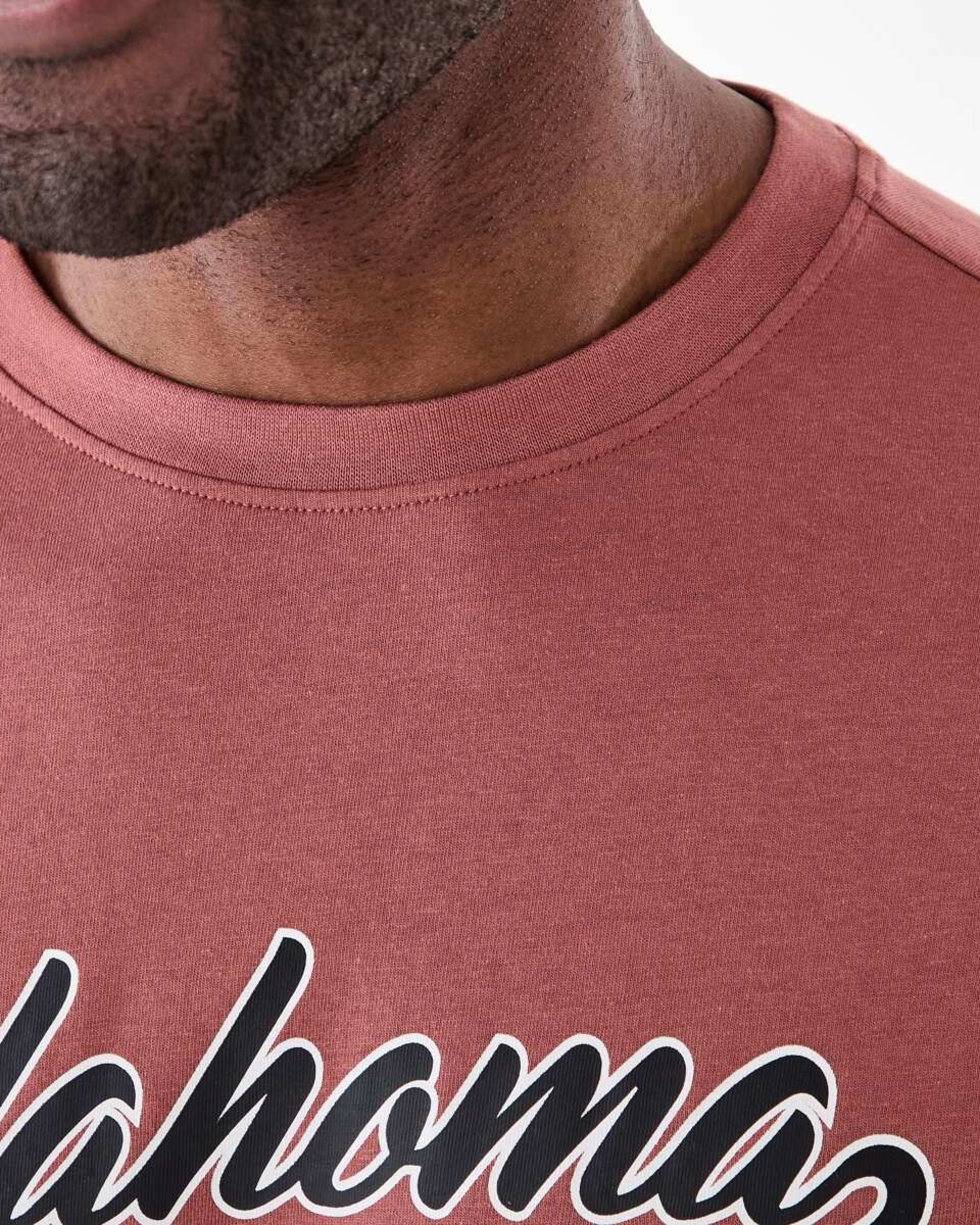 5 Printed T-shirt SOFT RED, 5 of 6