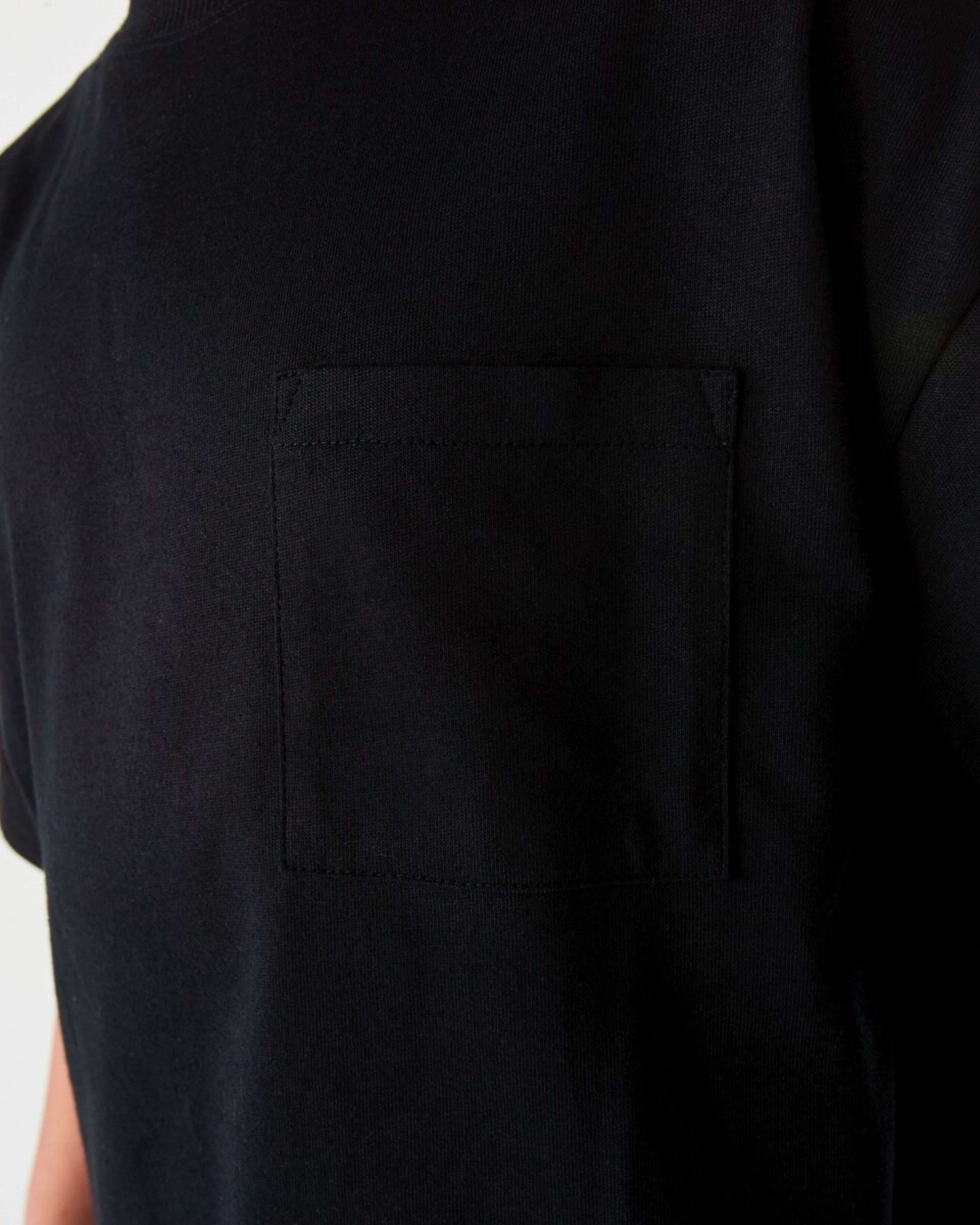 4 Short Sleeve Oversized T-shirt Black, 4 of 9