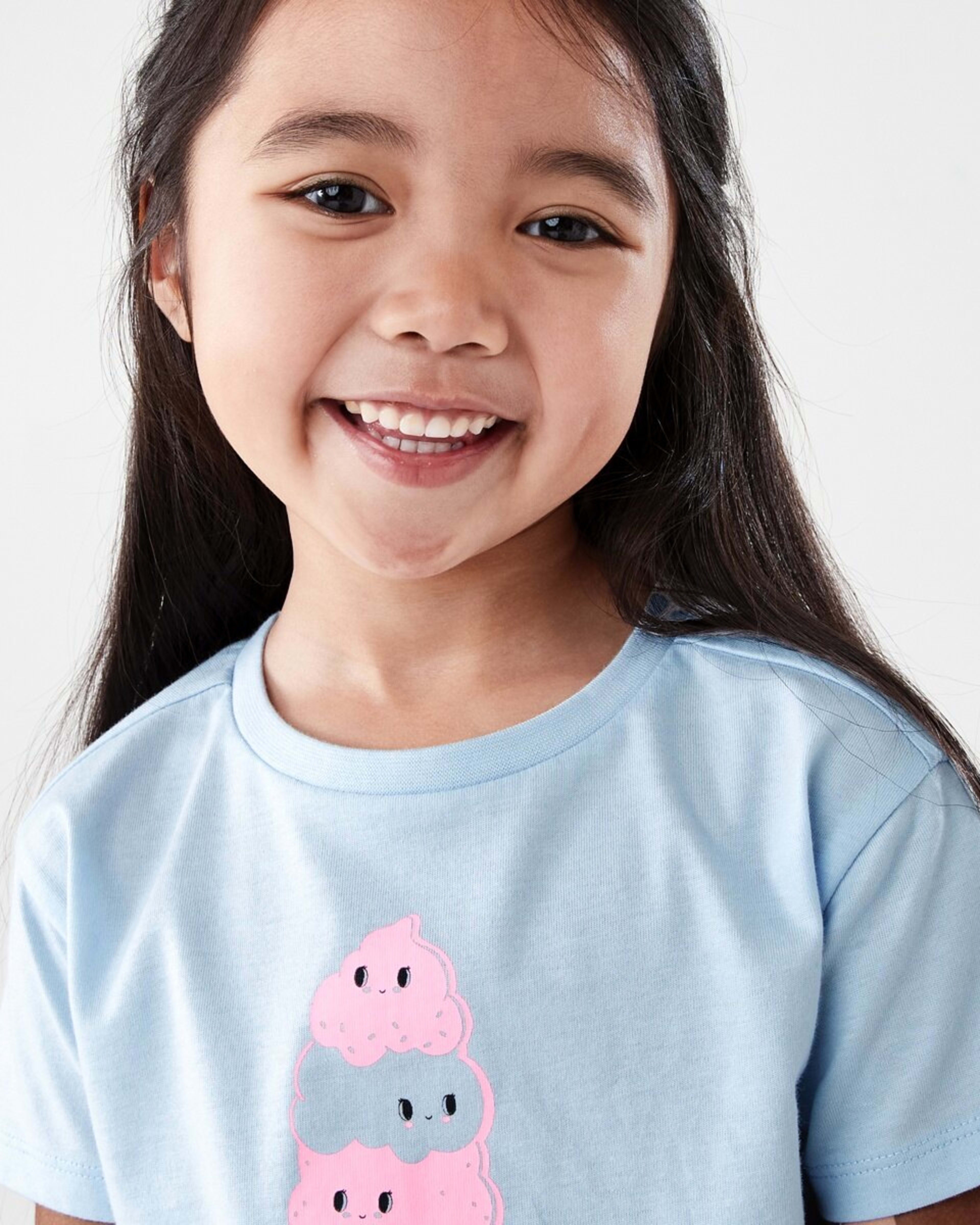 3 Printed T-shirt CUTE SCOOPS ICE MIST, 3 of 6