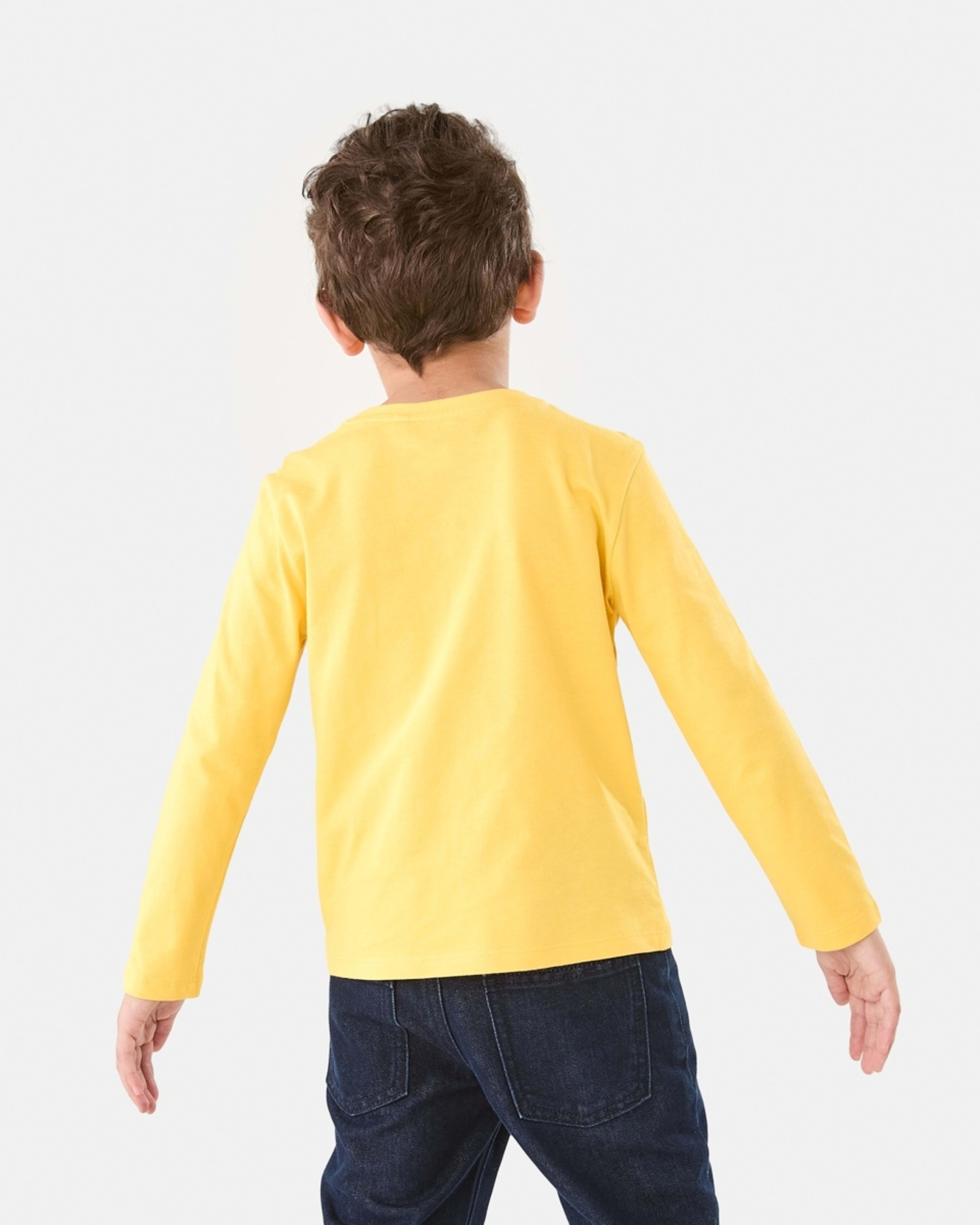 2 Long Sleeve Print T-shirt Ylw Digger, 2 of 8
