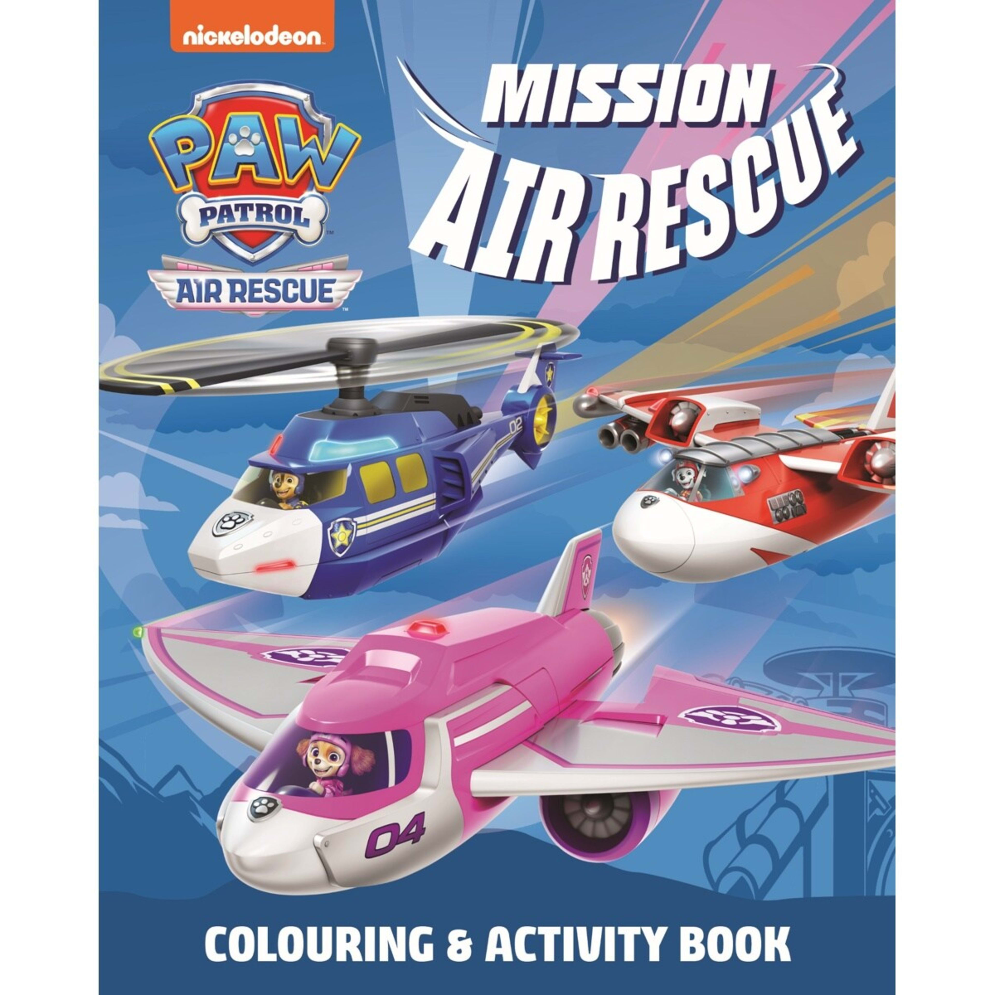 4 Nickelodeon PAW Patrol Mission Air Rescue Colouring and Activity Fun Pack - Book, 4 of 5