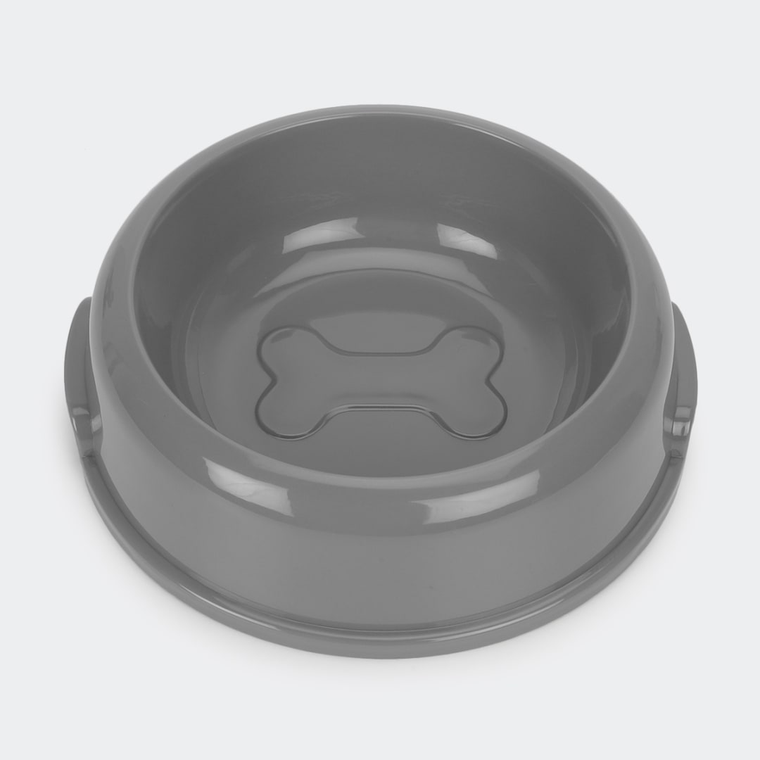 Dog Bowl Plastic Grey Kmart