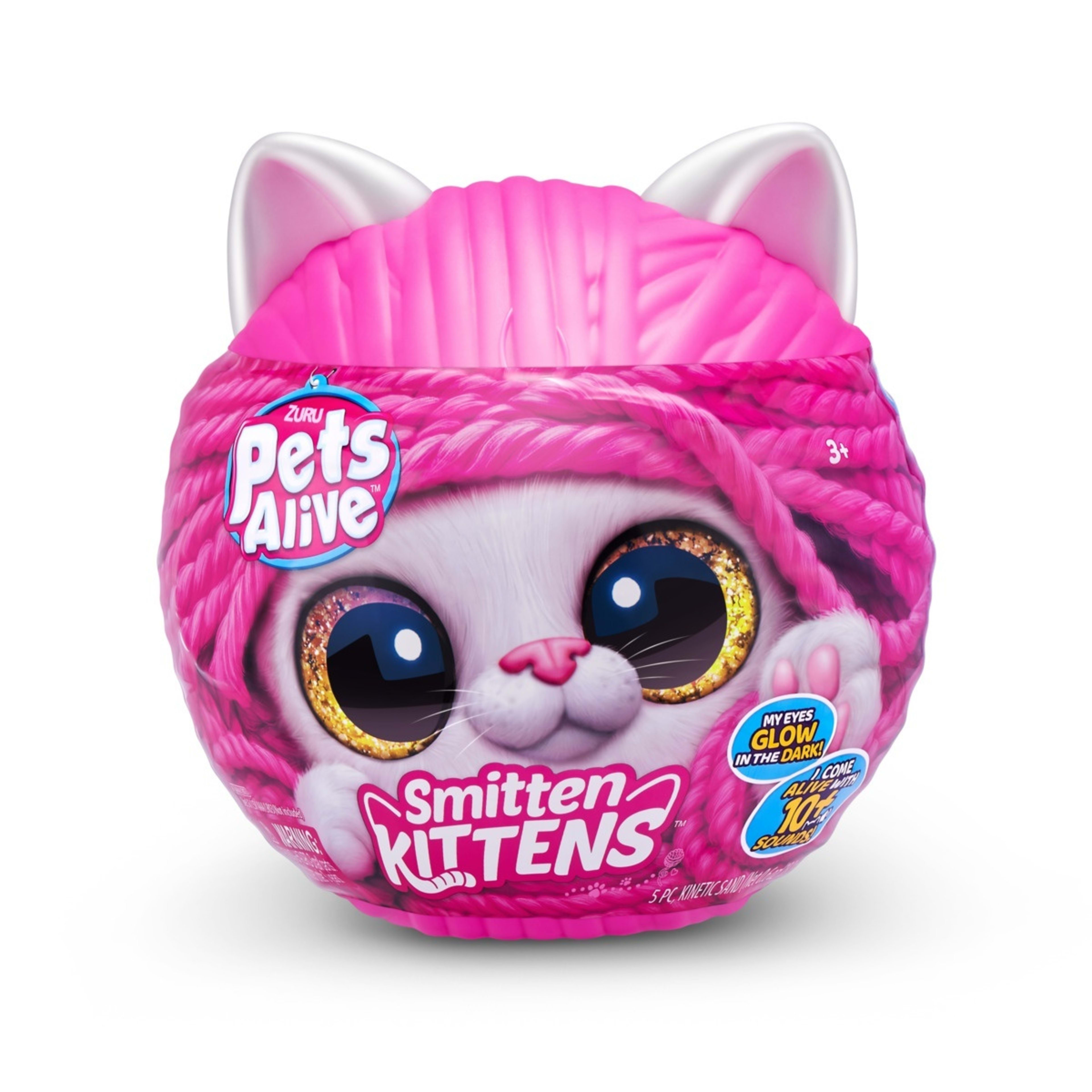 3 Zuru Pets Alive Smitten Kittens Toy - Assorted, 3 of 10