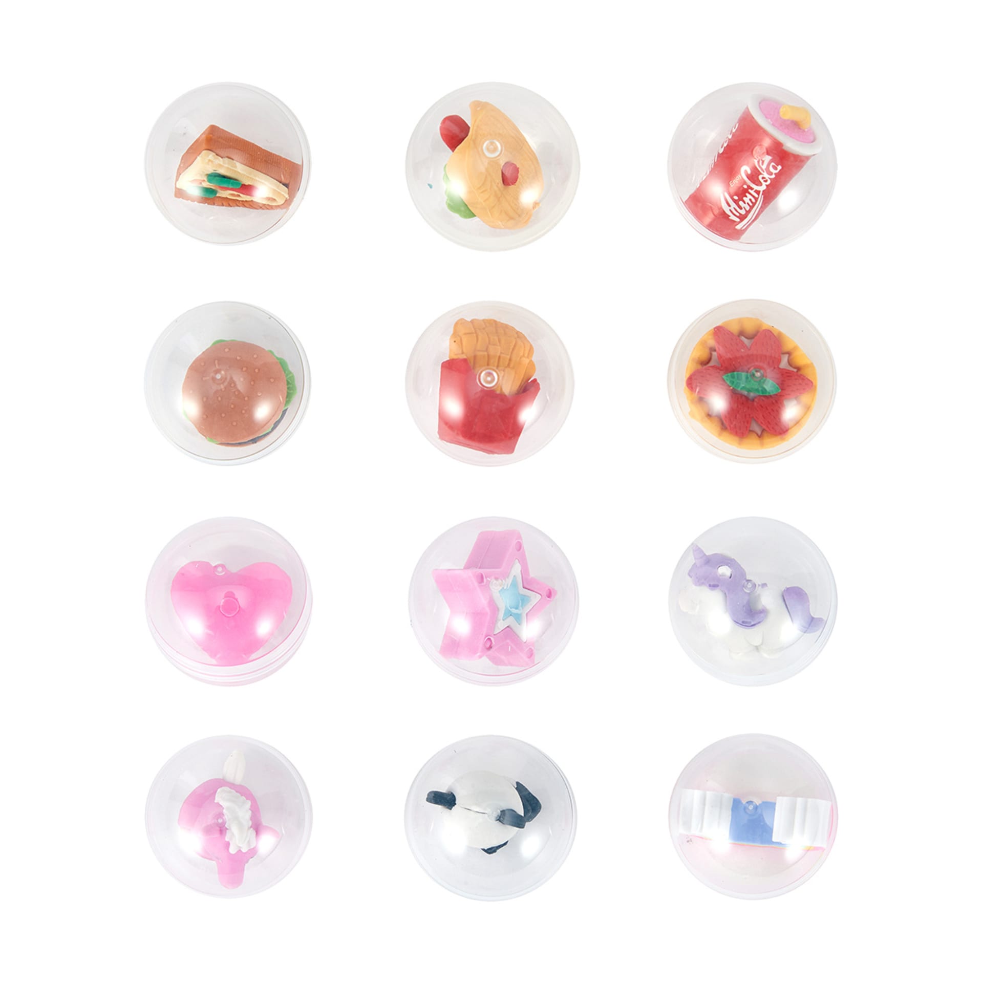 Eraser Set Assorted Kmart