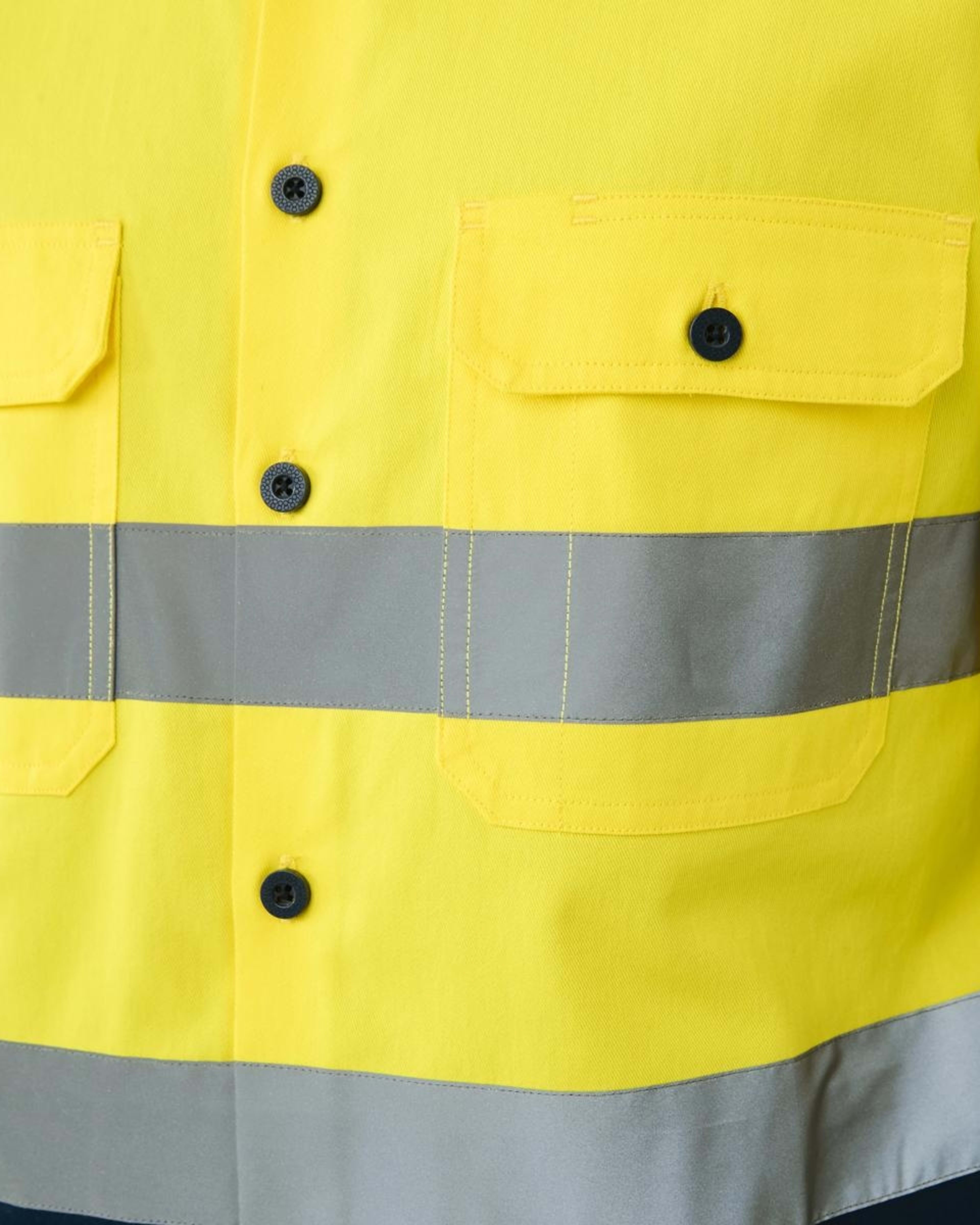 5 Workwear Hi-Visibility Long Sleeve Reflective Shirt SAFETY YELLOW, 5 of 5