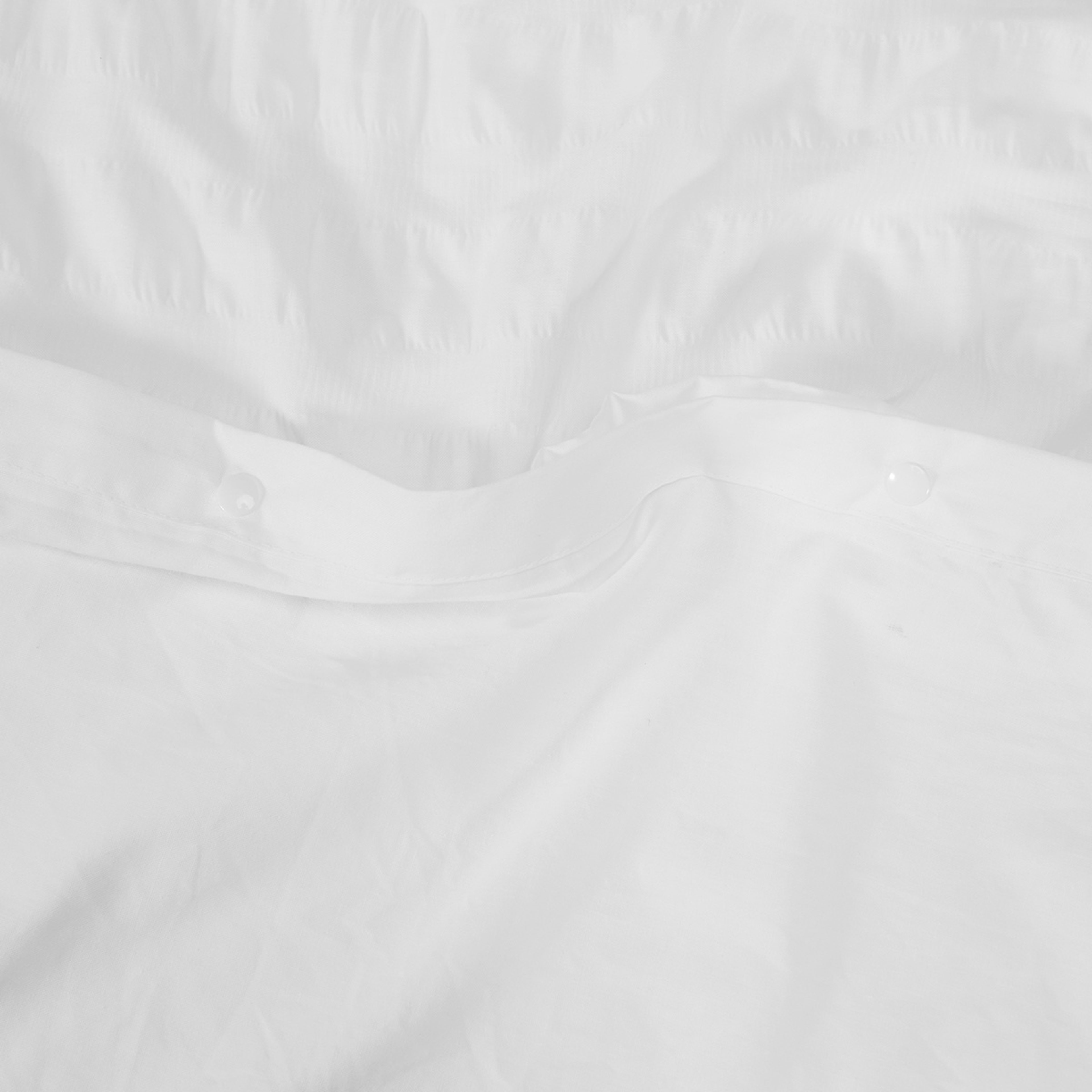 Amity Seersucker Quilt Cover Set - Queen Bed, White - Kmart