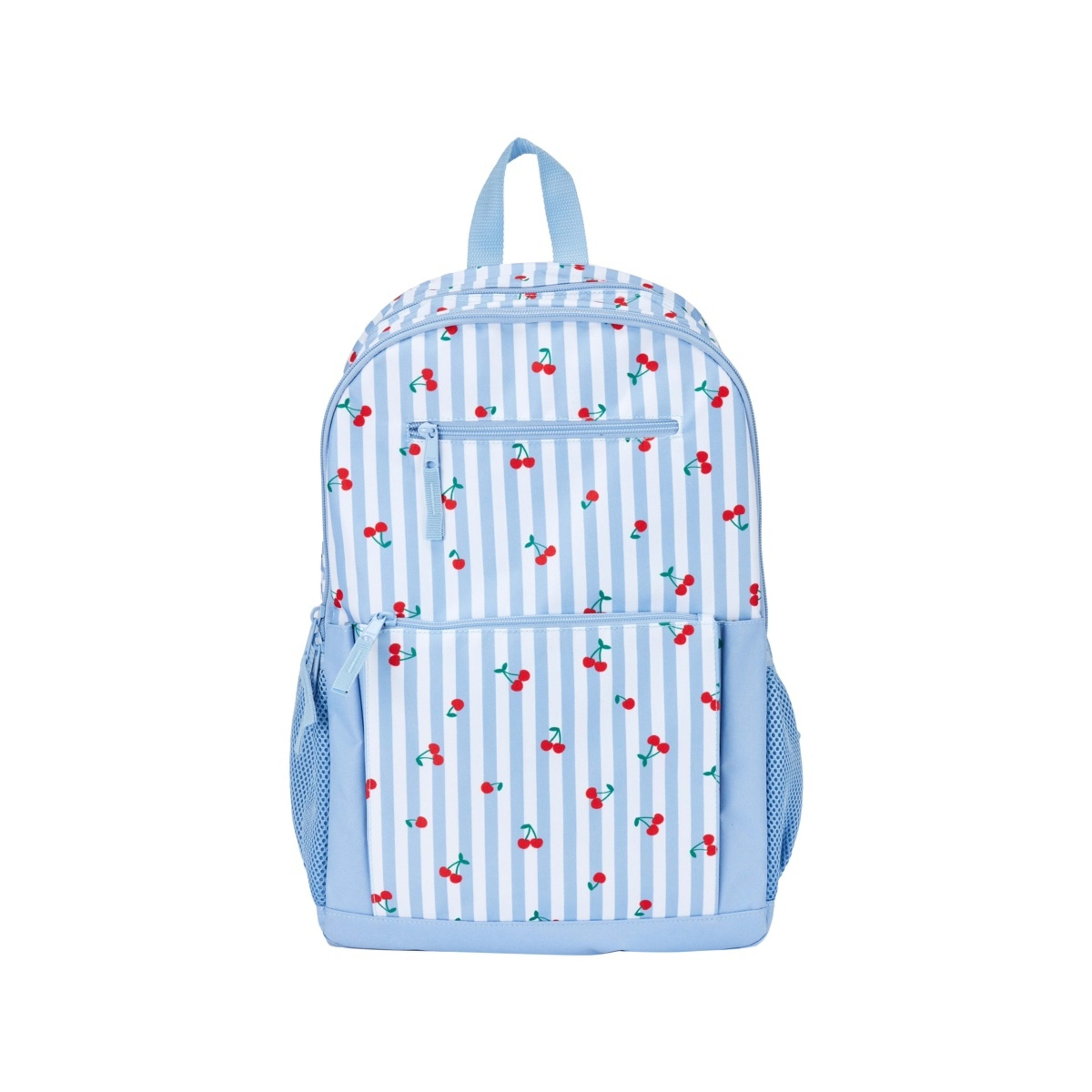 2 3 Piece Cherry Backpack Set - Blue, 2 of 7