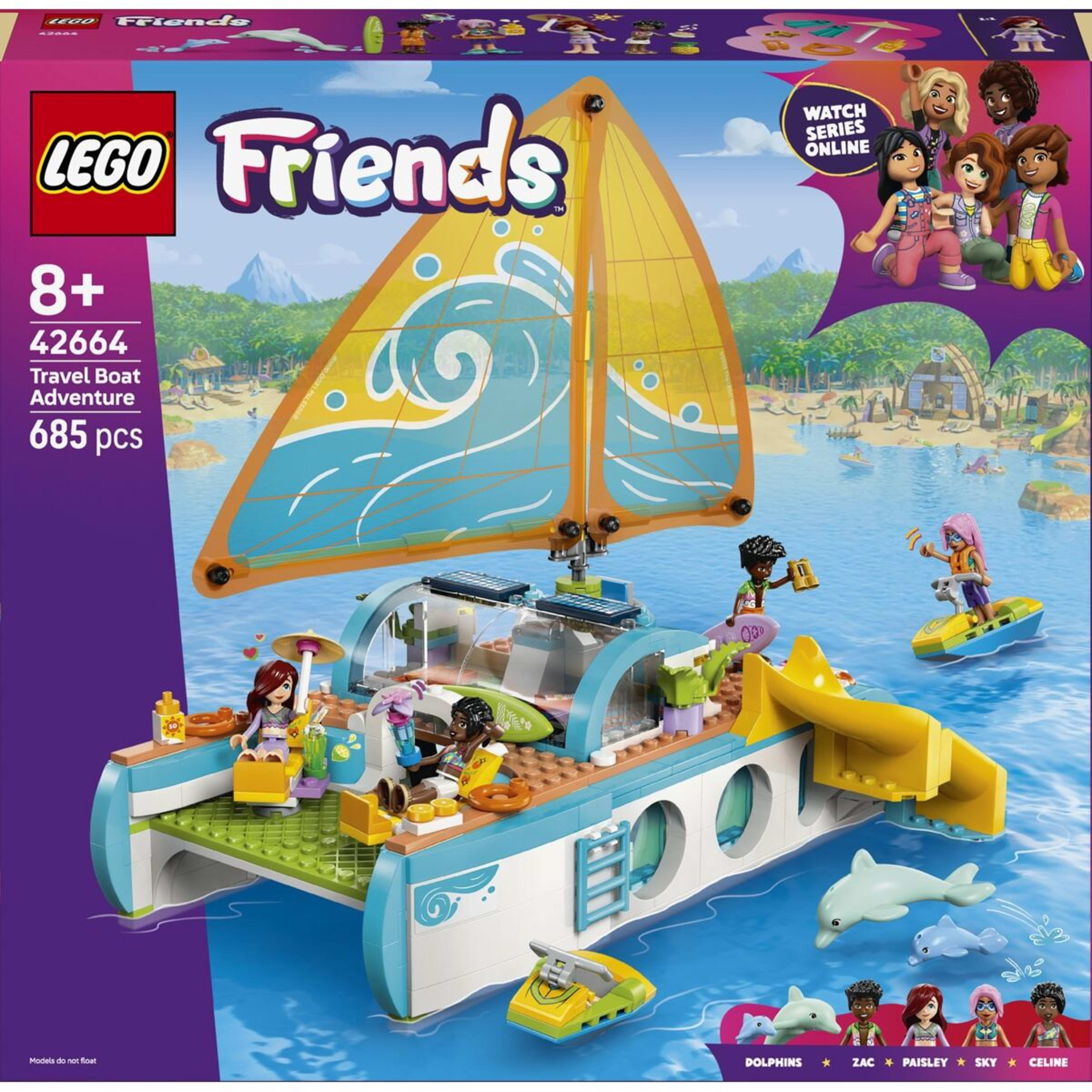 1 LEGO Friends Travel Boat Adventure 42664