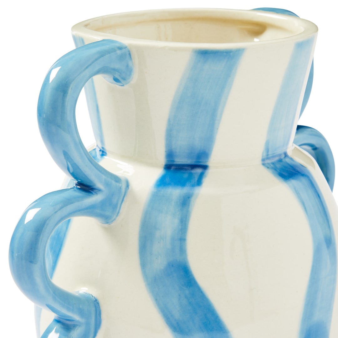 Wave Handled Vase Kmart