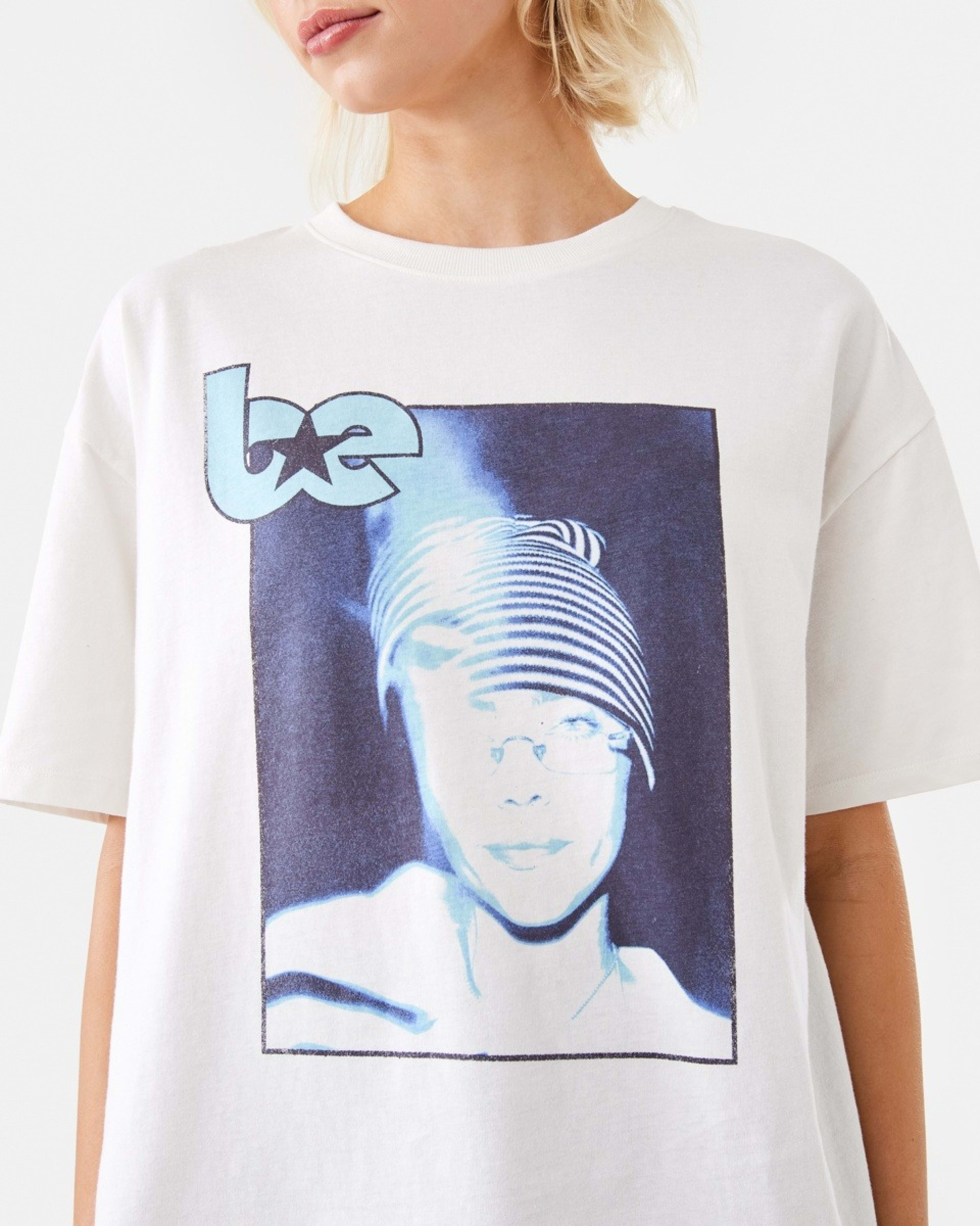 6 Billie Eilish License Short Sleeve T-shirt BILLIE EILISH SNOW WHITE, 6 of 8