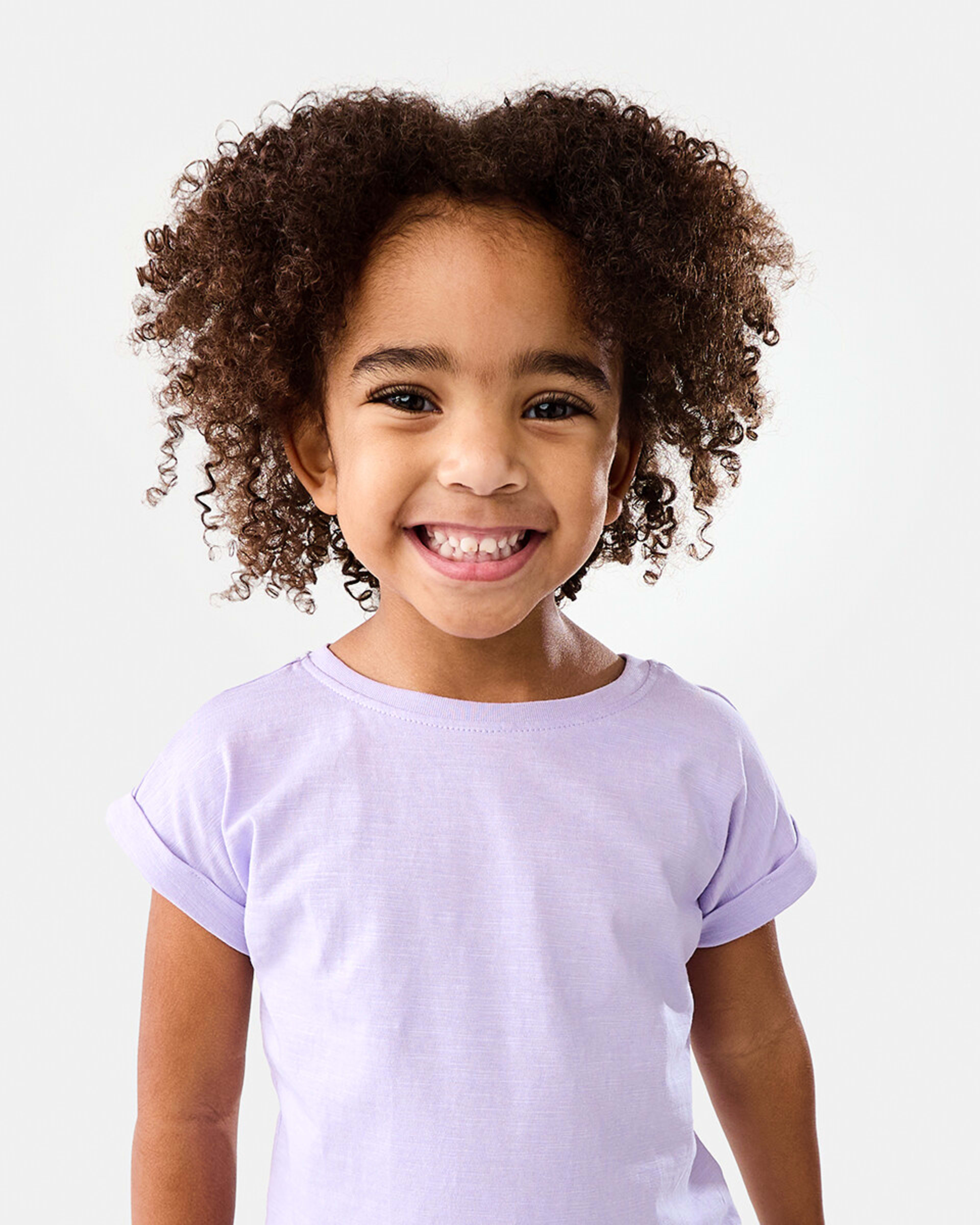 3 Short Sleeve Fringe T-shirt Pst Purple, 3 of 9