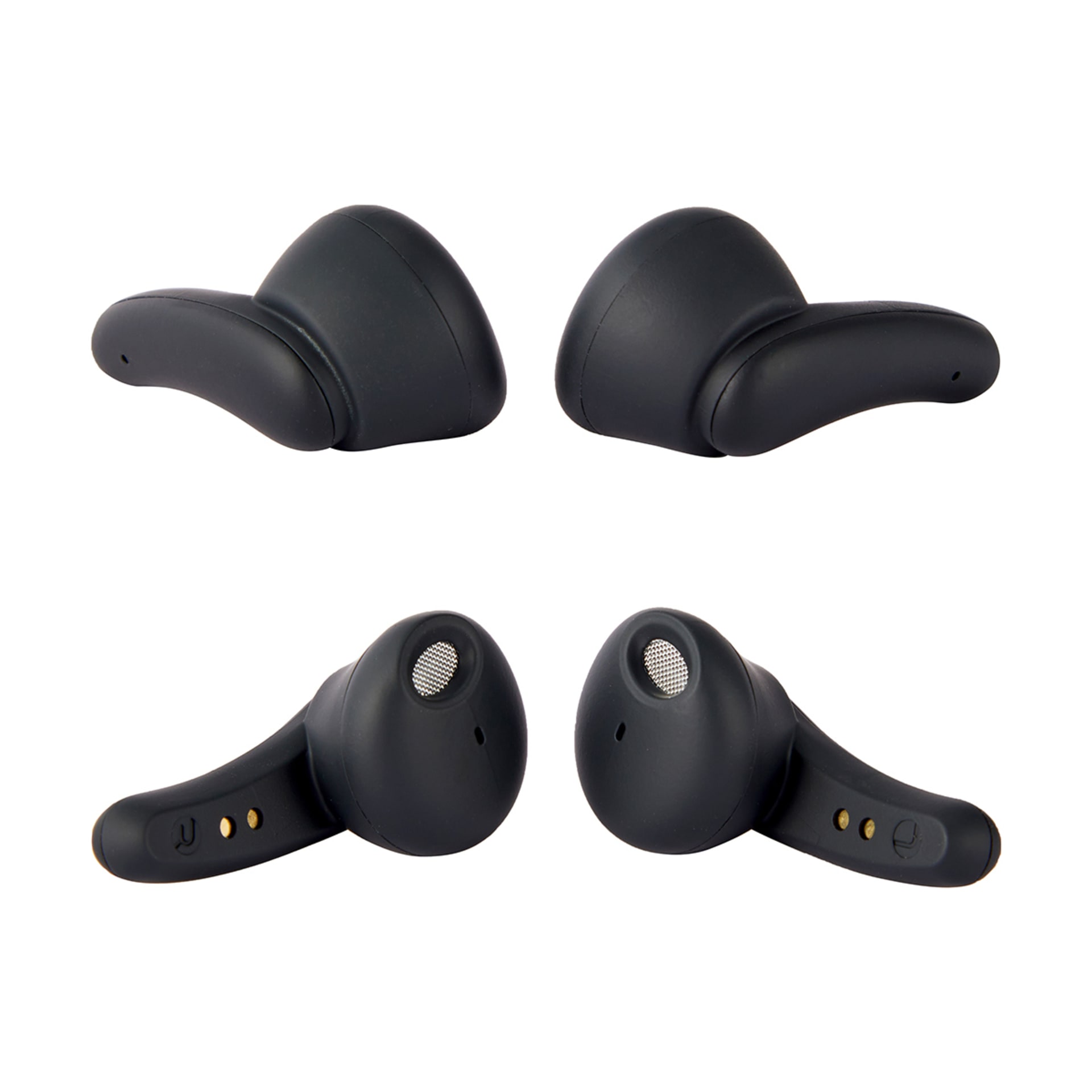 True Wireless Earphones Black Kmart