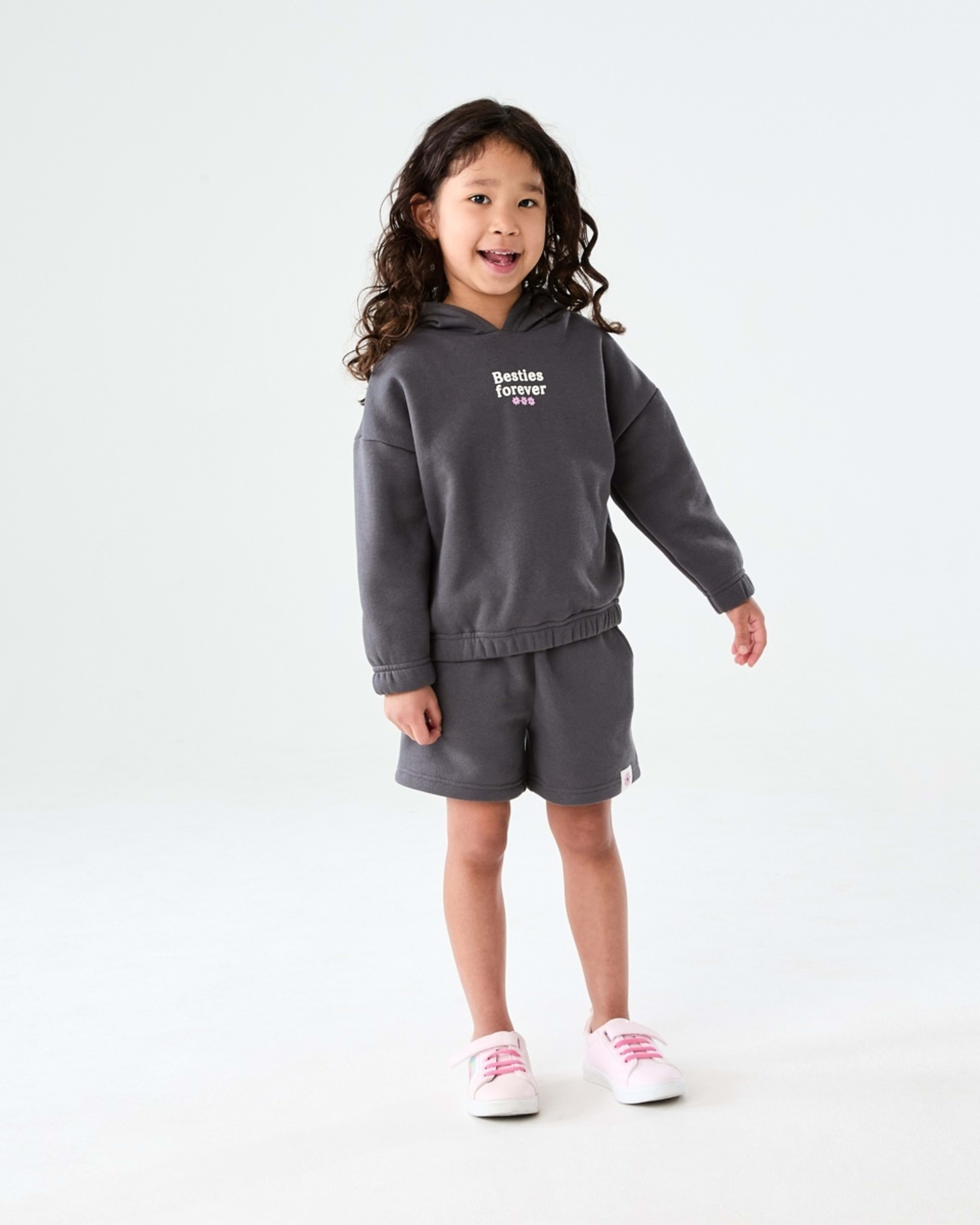 6 Fleece Shorts DARK MAGNET, 6 of 7