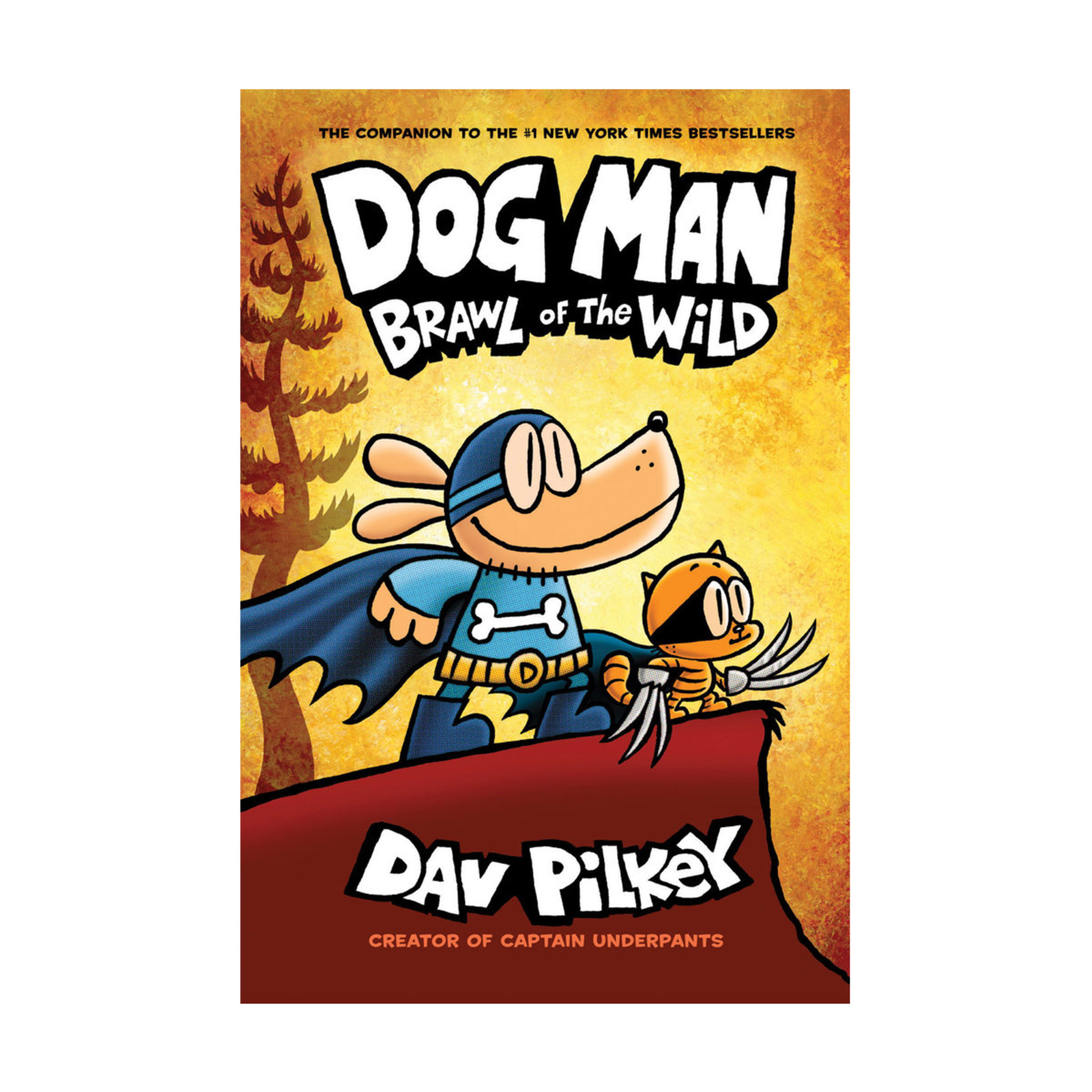 1 Dog Man 6: Brawl of the Wild by Dav Pilkey - Book