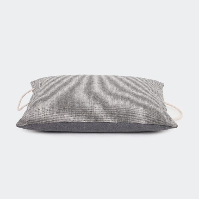 Pet Bed Rectangle Cushion Dark Grey Kmart