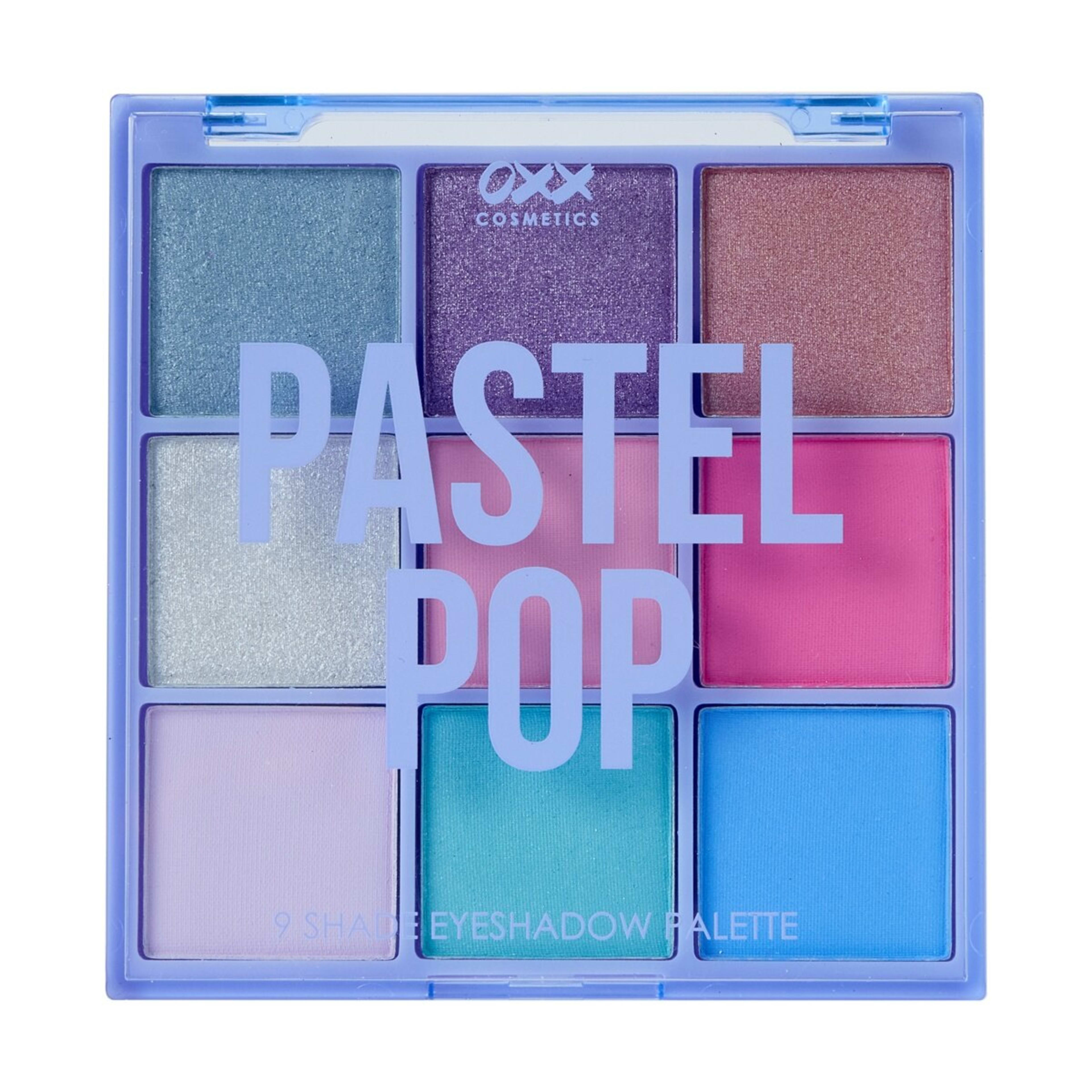 1 OXX Cosmetics 9 Shade Eyeshadow Palette - Pastel Pop, 1 of 6