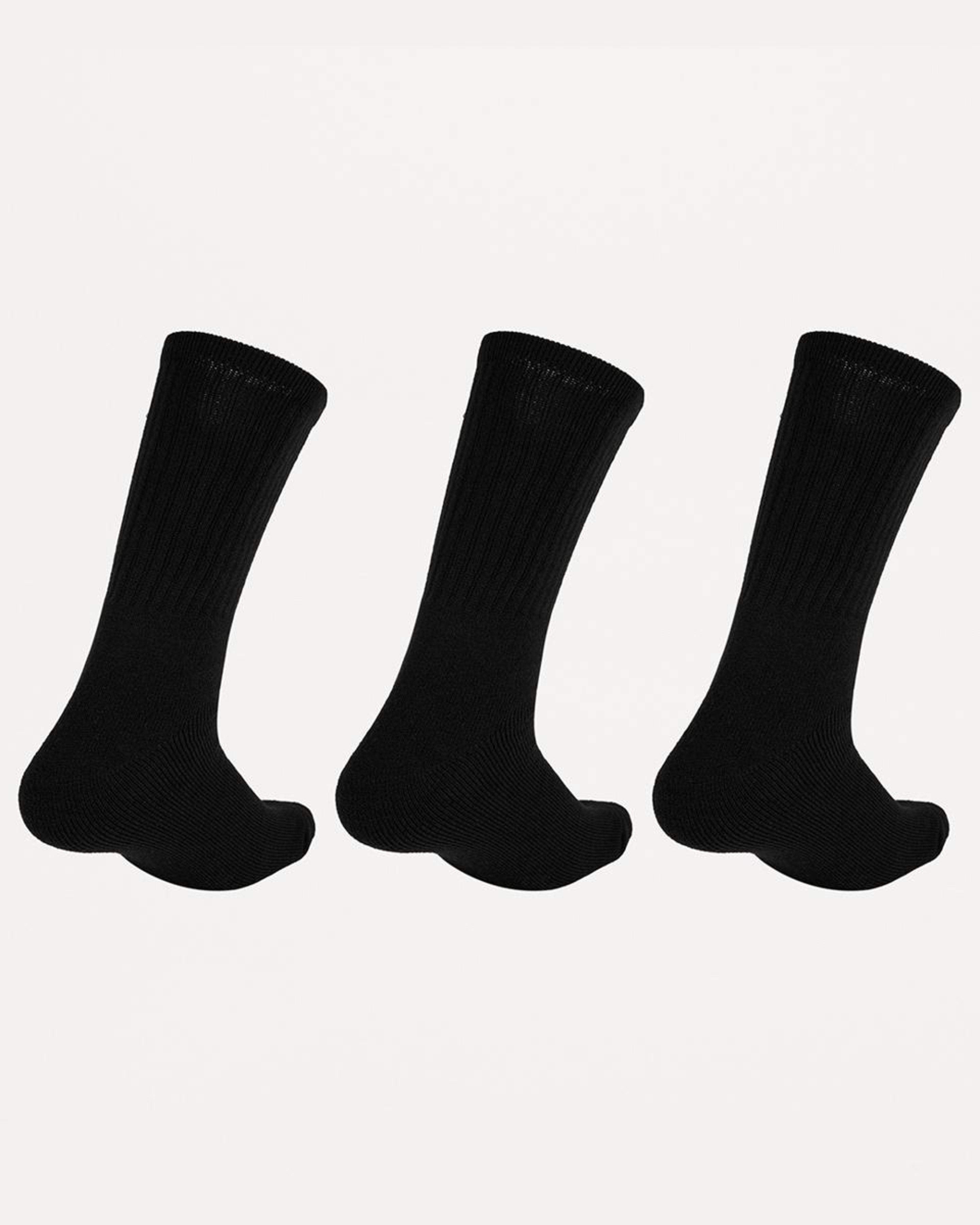 2 3 Pack Work Socks BLACK, 2 of 3