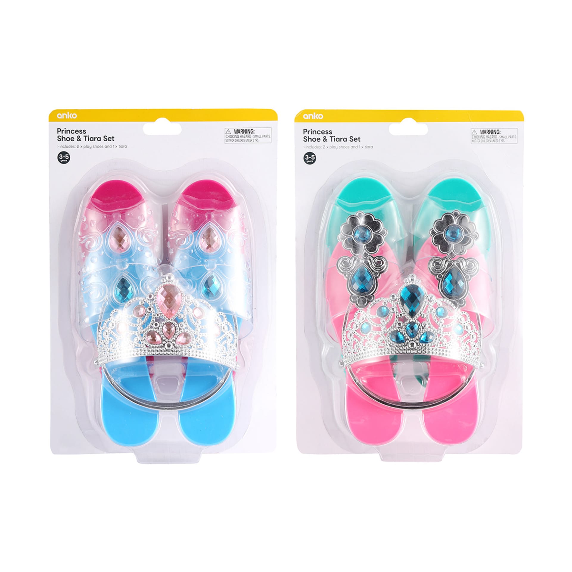 Princess Shoe and Tiara Set Assorted Kmart
