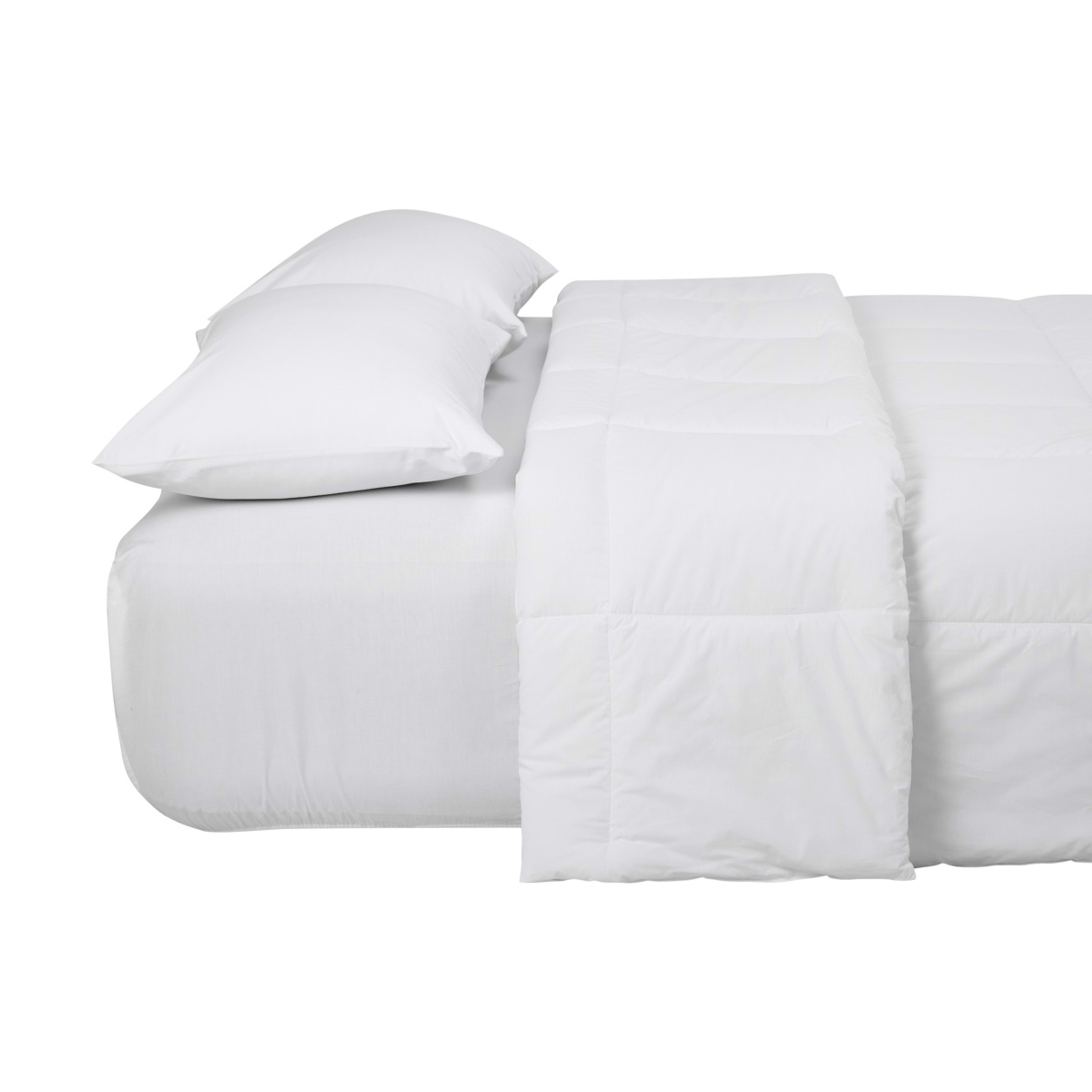 4 Winter High Warmth Quilt - Super King Bed, White, 4 of 4